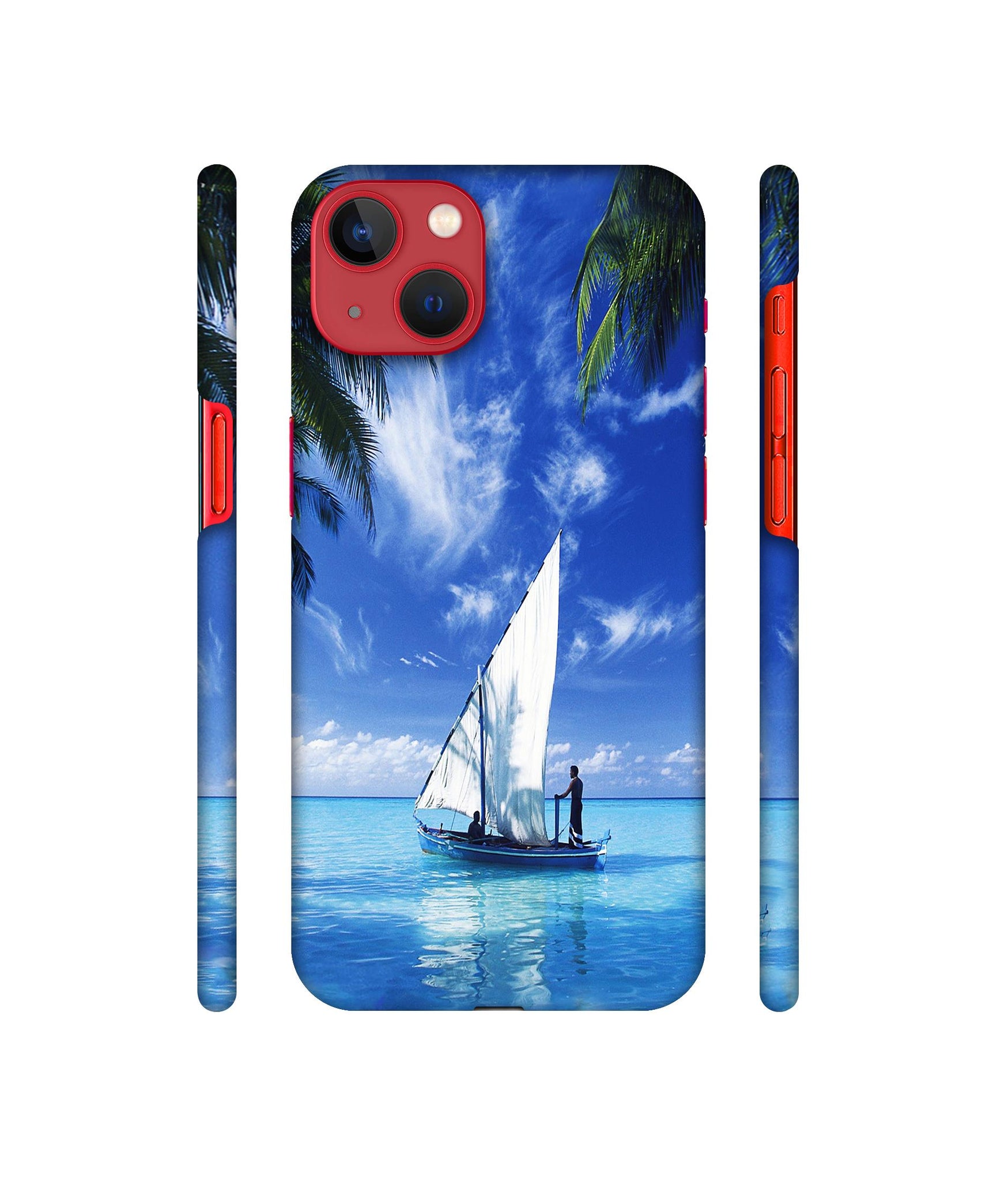 Indian Ocean Designer Hard Back Cover for Apple iPhone 13