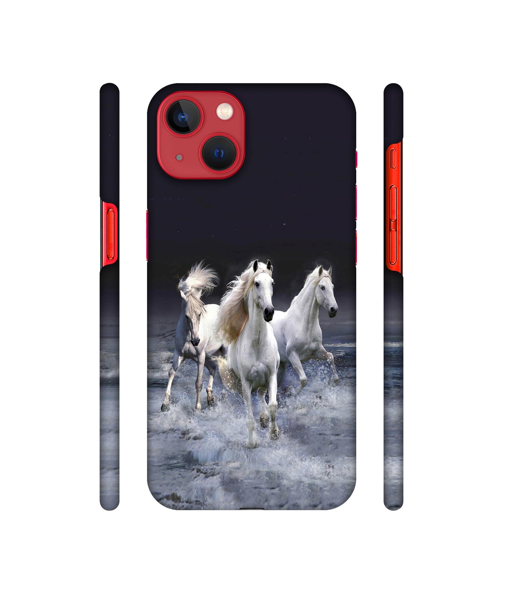 Mystic Horse Designer Hard Back Cover for Apple iPhone 13