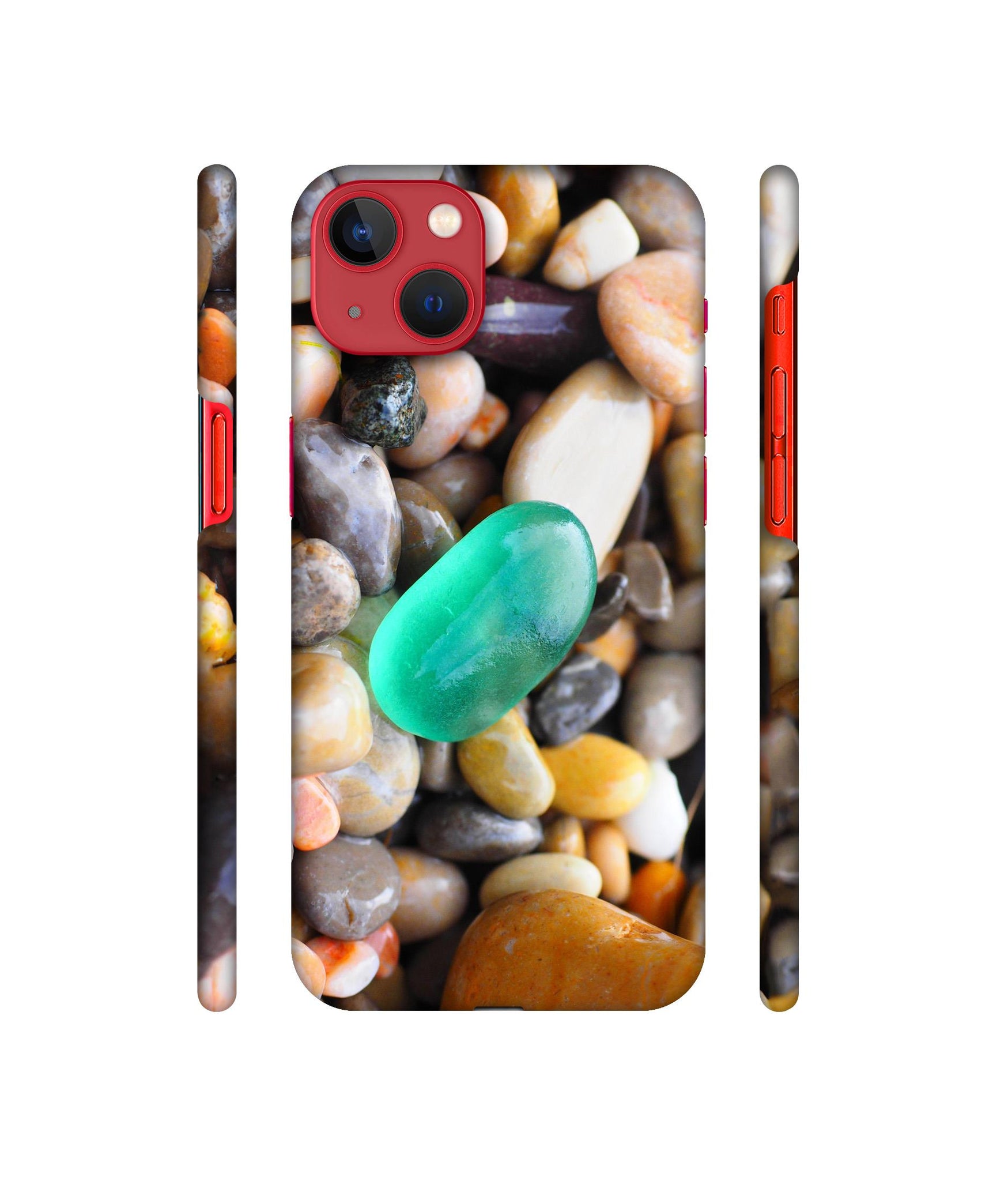 Sea Stones Designer Hard Back Cover for Apple iPhone 13