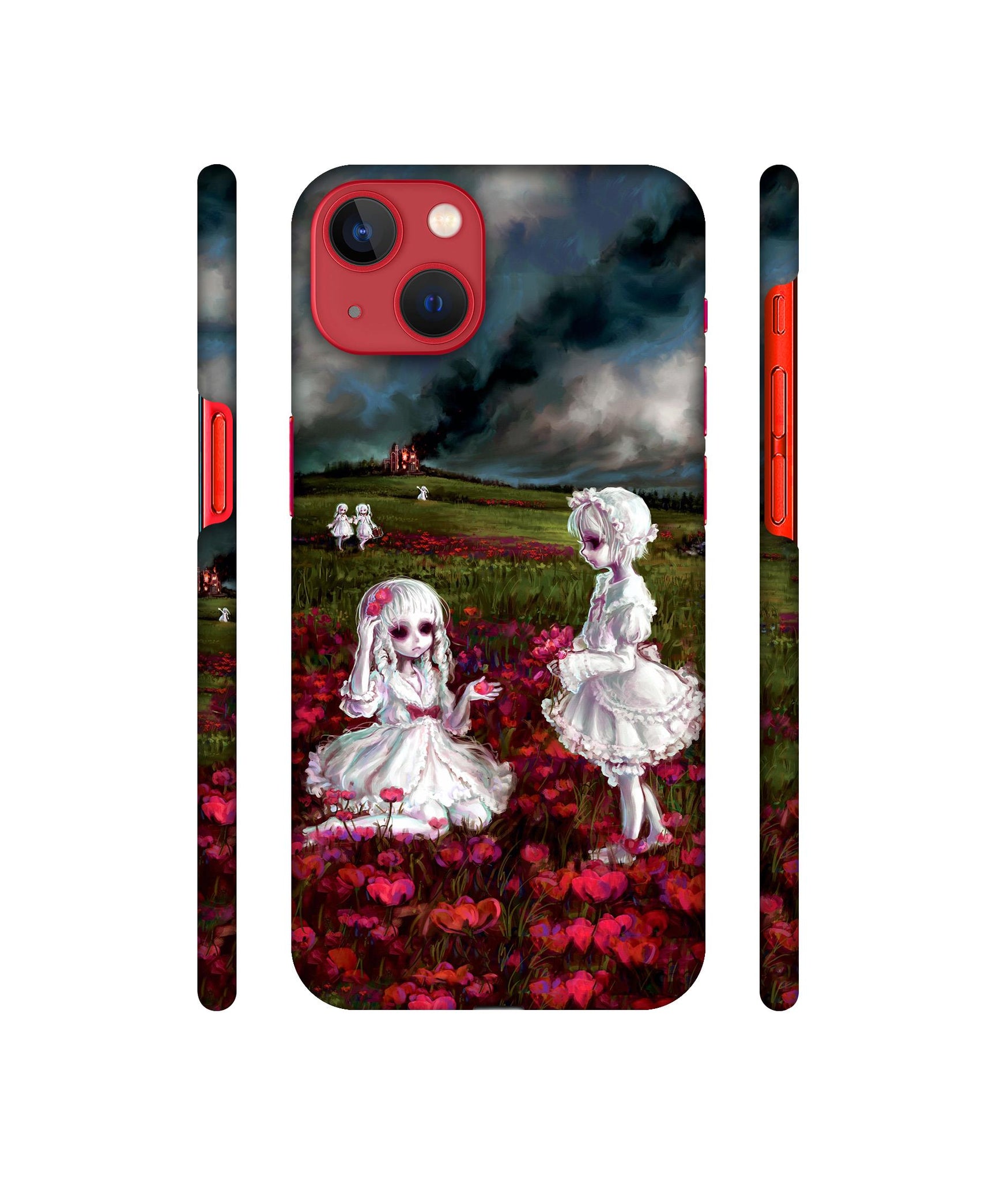 Vampires Girls Designer Hard Back Cover for Apple iPhone 13