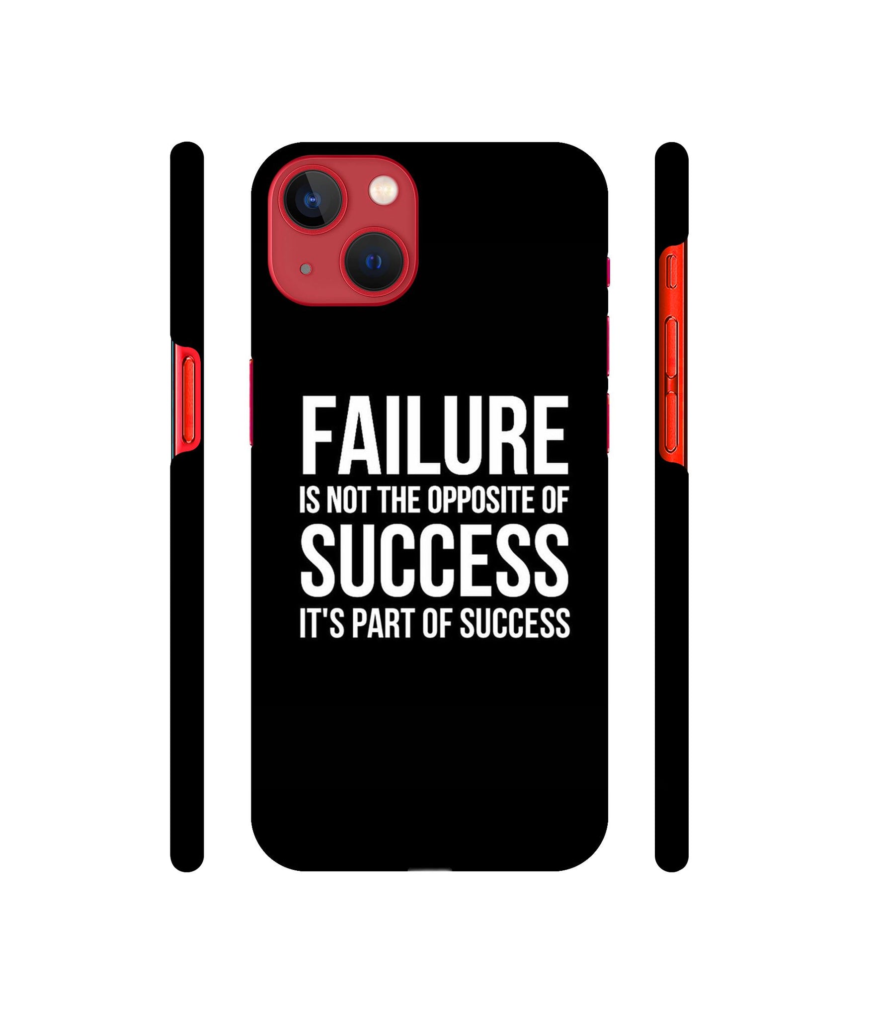 Motivational Quote Designer Hard Back Cover for Apple iPhone 13