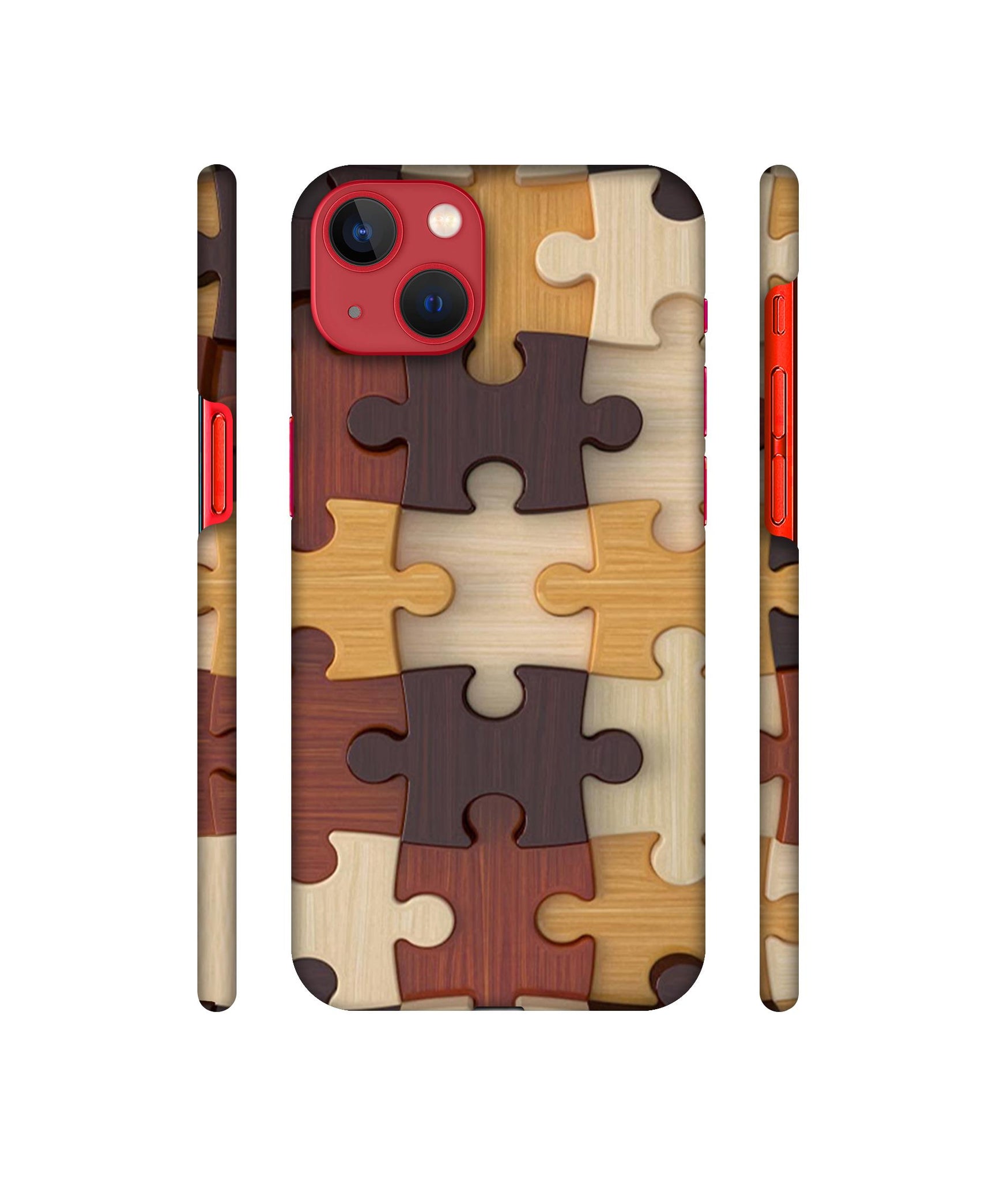 Puzzle Pattern Designer Hard Back Cover for Apple iPhone 13