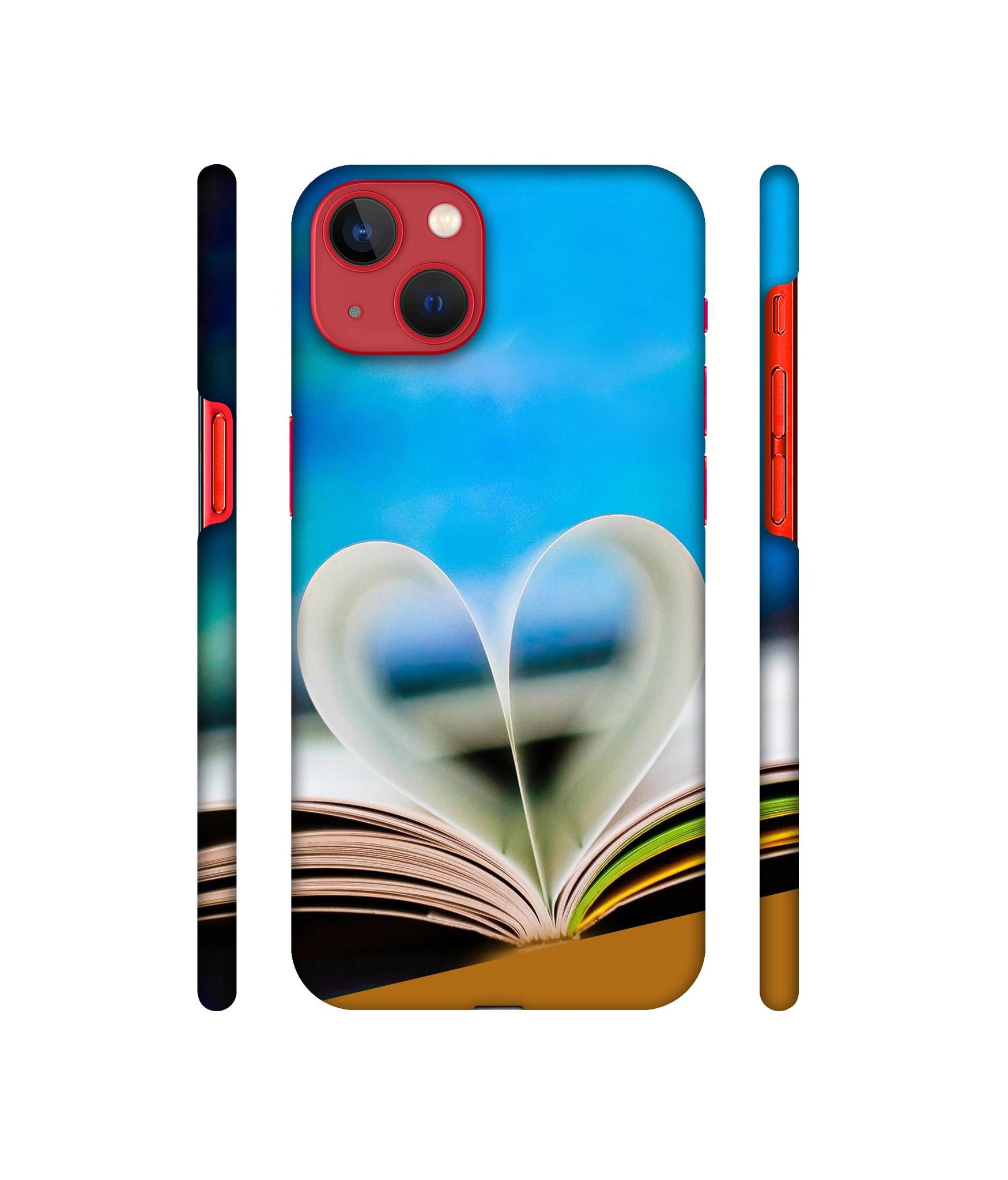 Love Book Designer Hard Back Cover for Apple iPhone 13