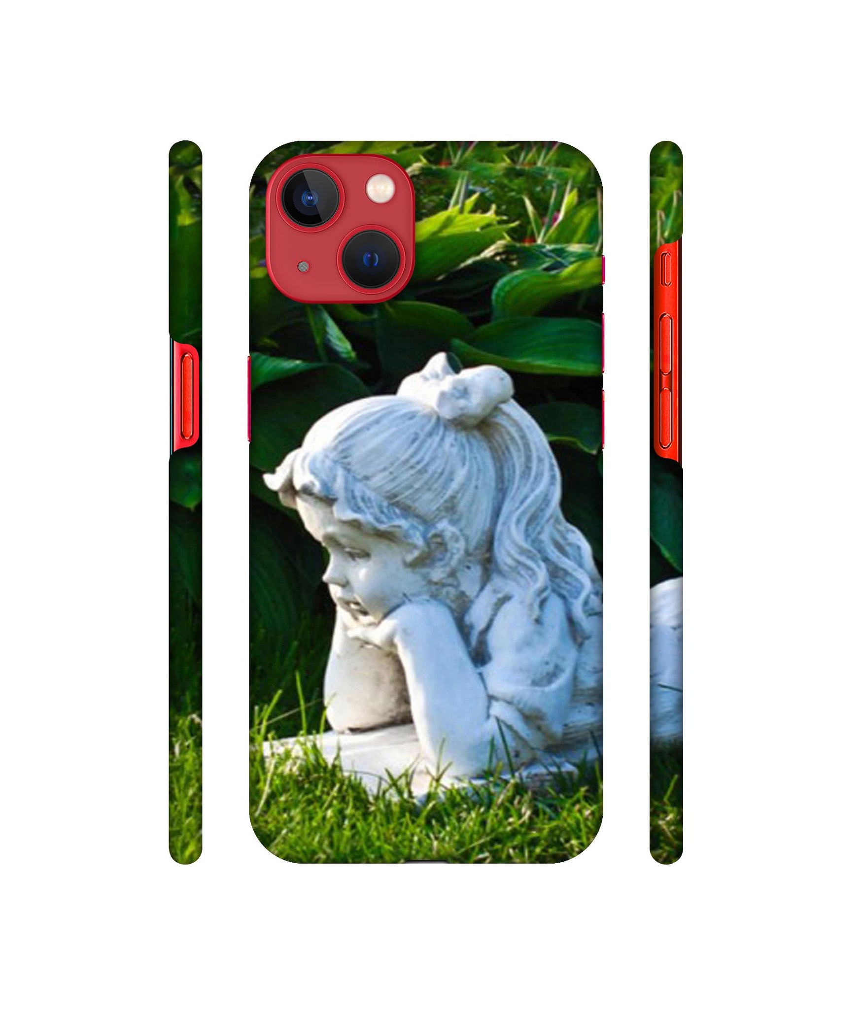 Statue of Girl Designer Hard Back Cover for Apple iPhone 13