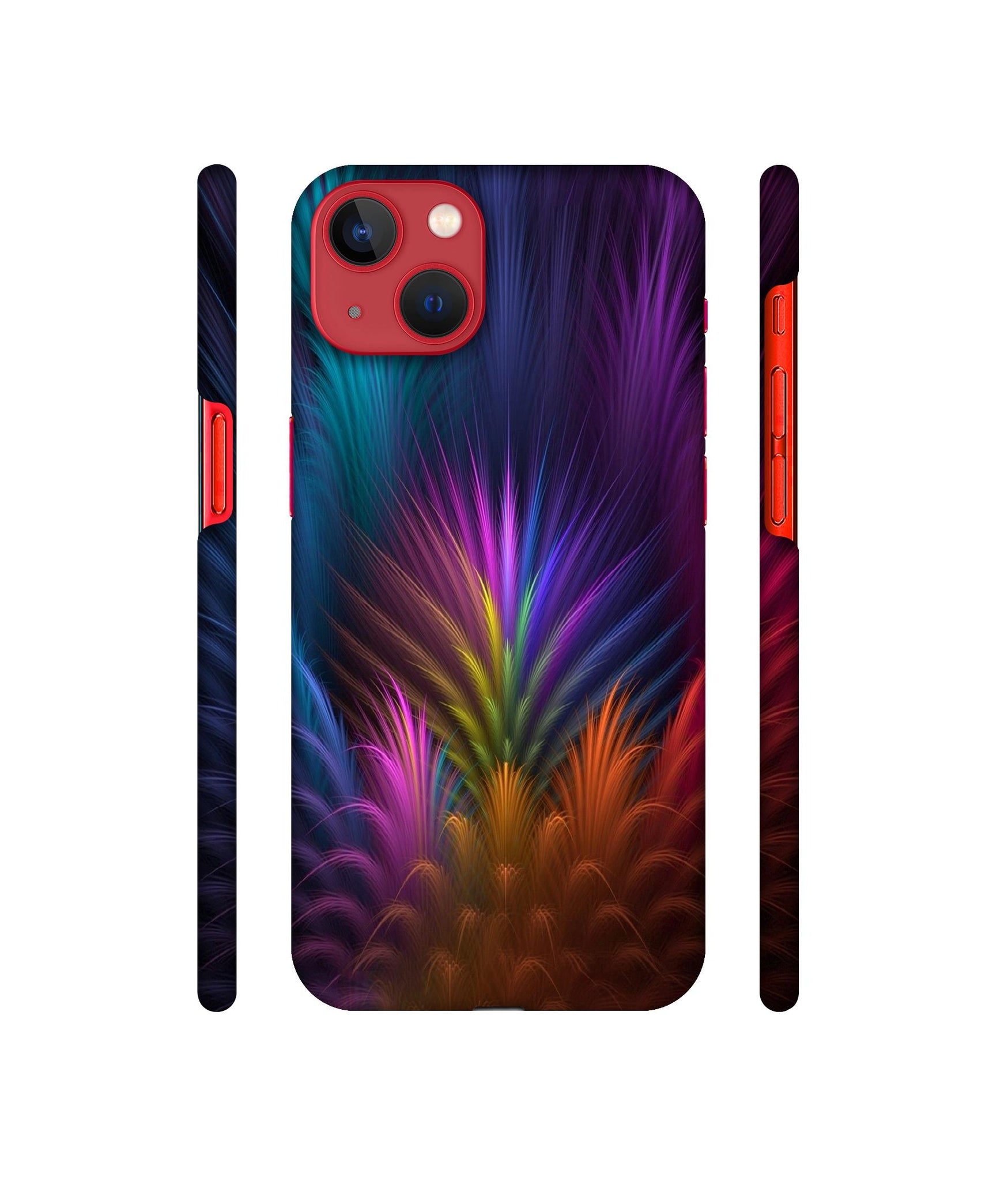 Multicoloured Designer Hard Back Cover for Apple iPhone 13