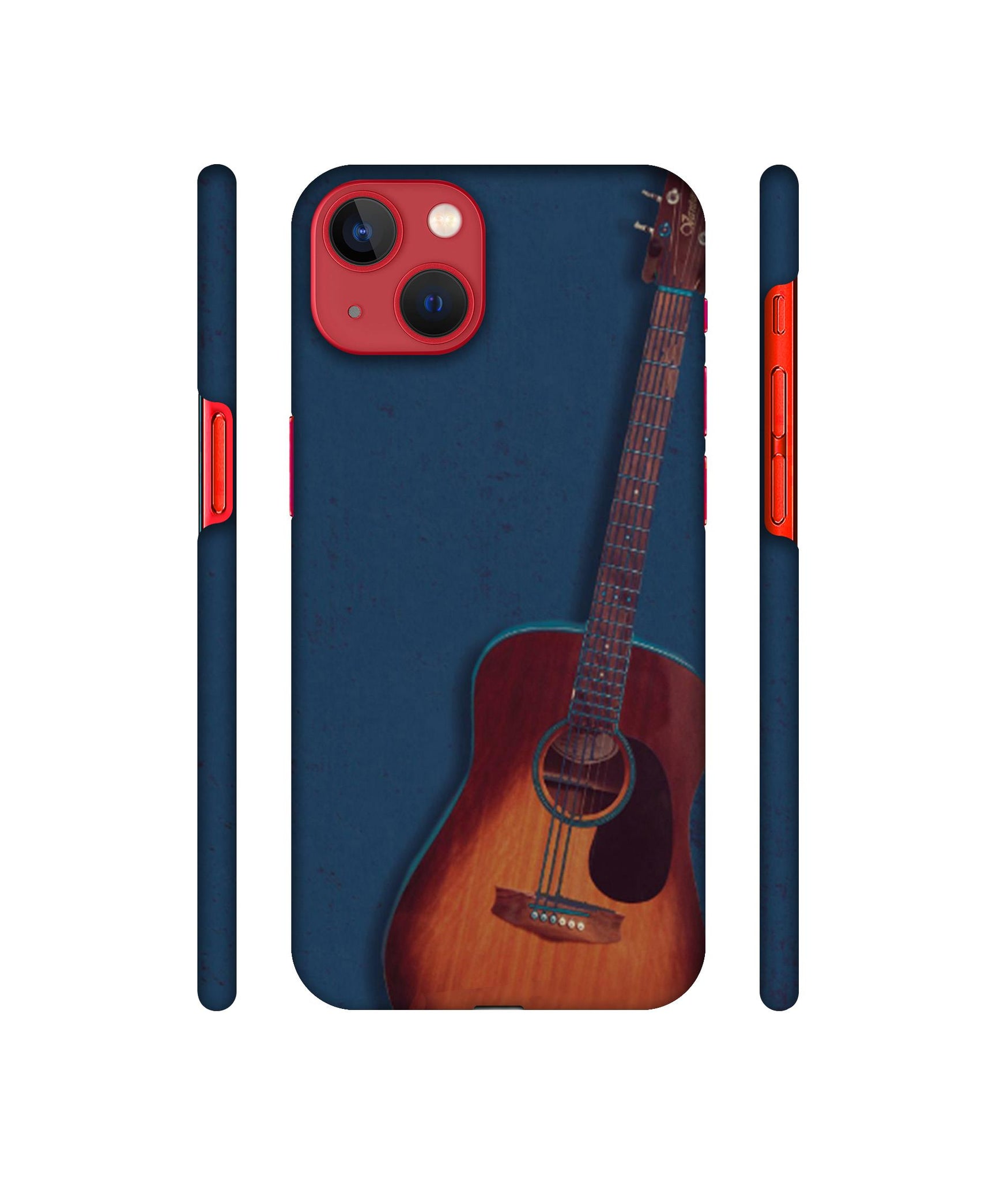 Guitar Designer Hard Back Cover for Apple iPhone 13