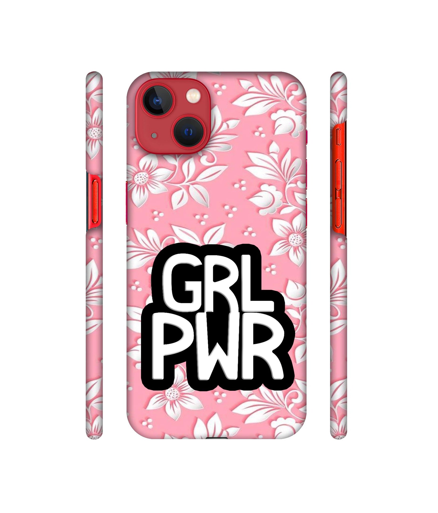 Girl Power Art Designer Hard Back Cover for Apple iPhone 13