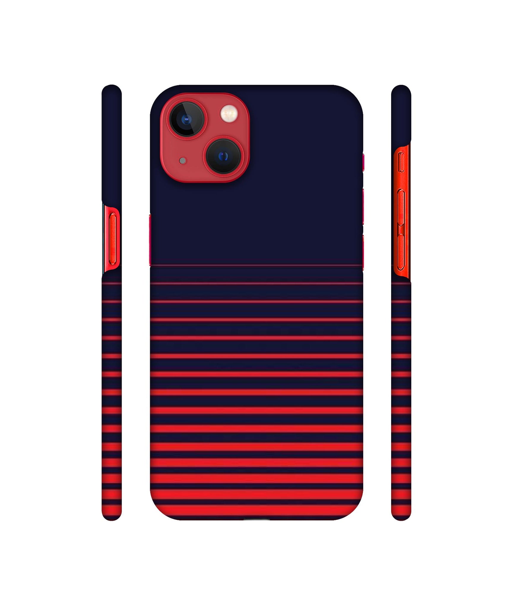 Redline Designer Hard Back Cover for Apple iPhone 13