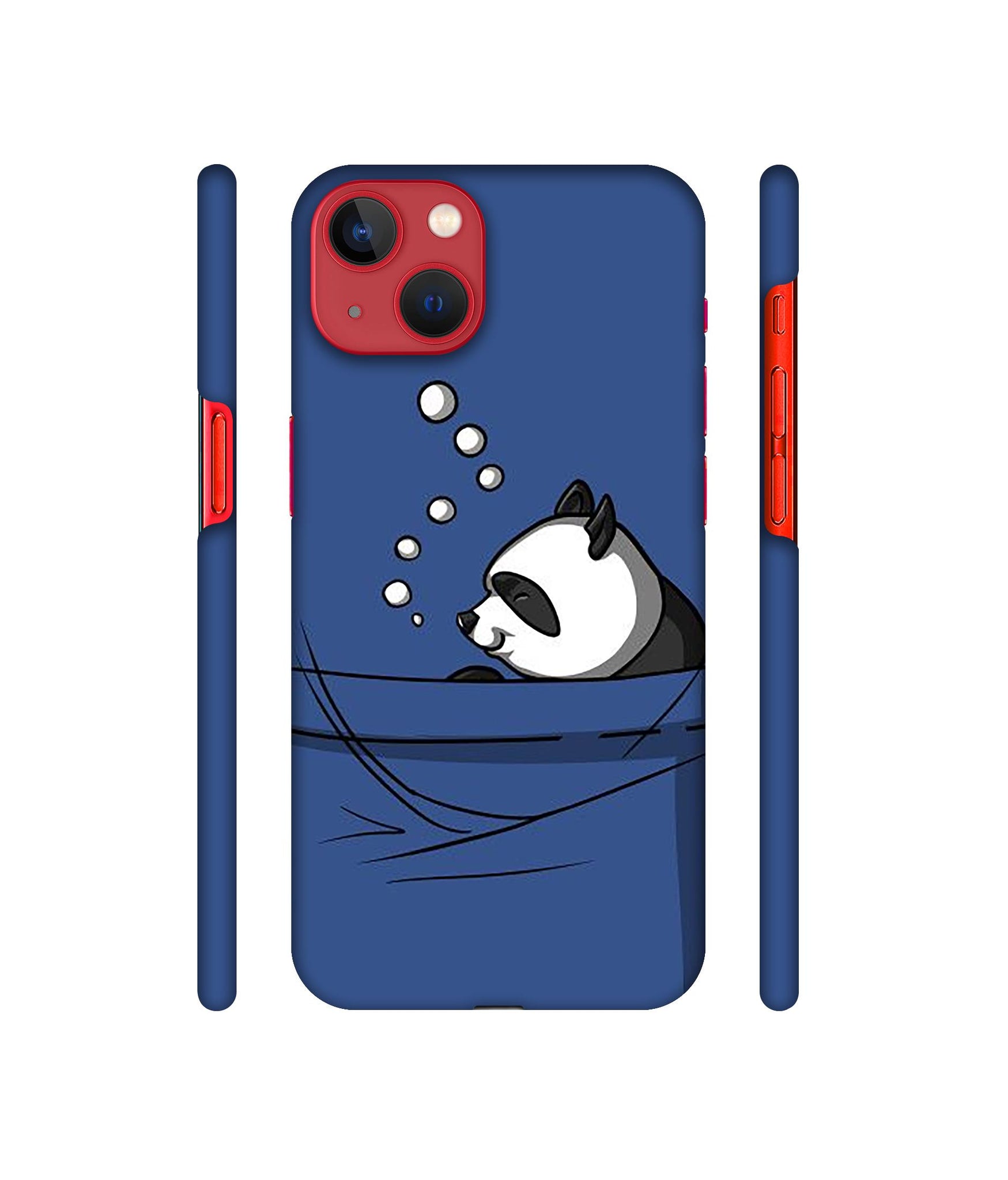 Lasy Panda Designer Hard Back Cover for Apple iPhone 13