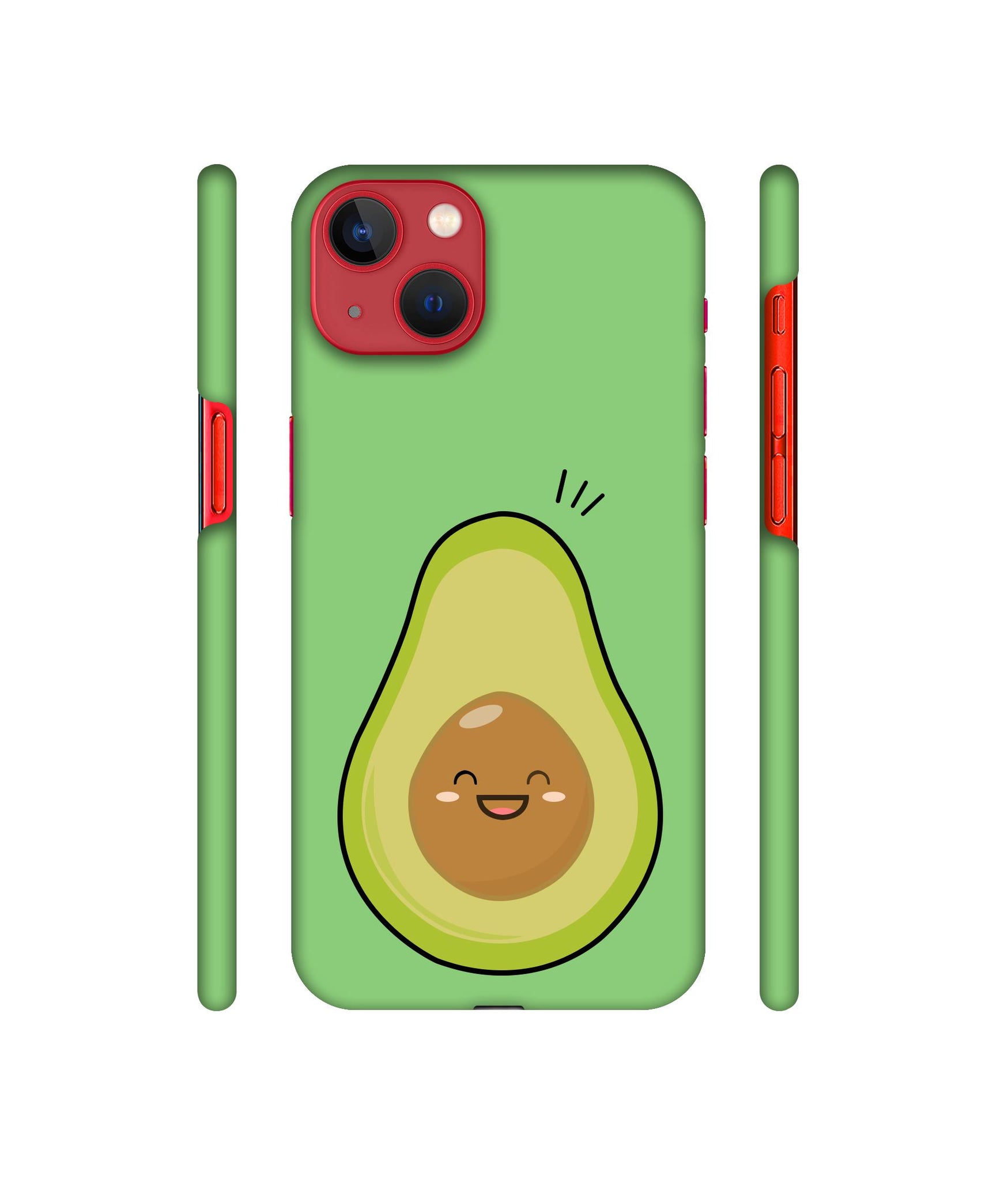 Avocados Designer Hard Back Cover for Apple iPhone 13