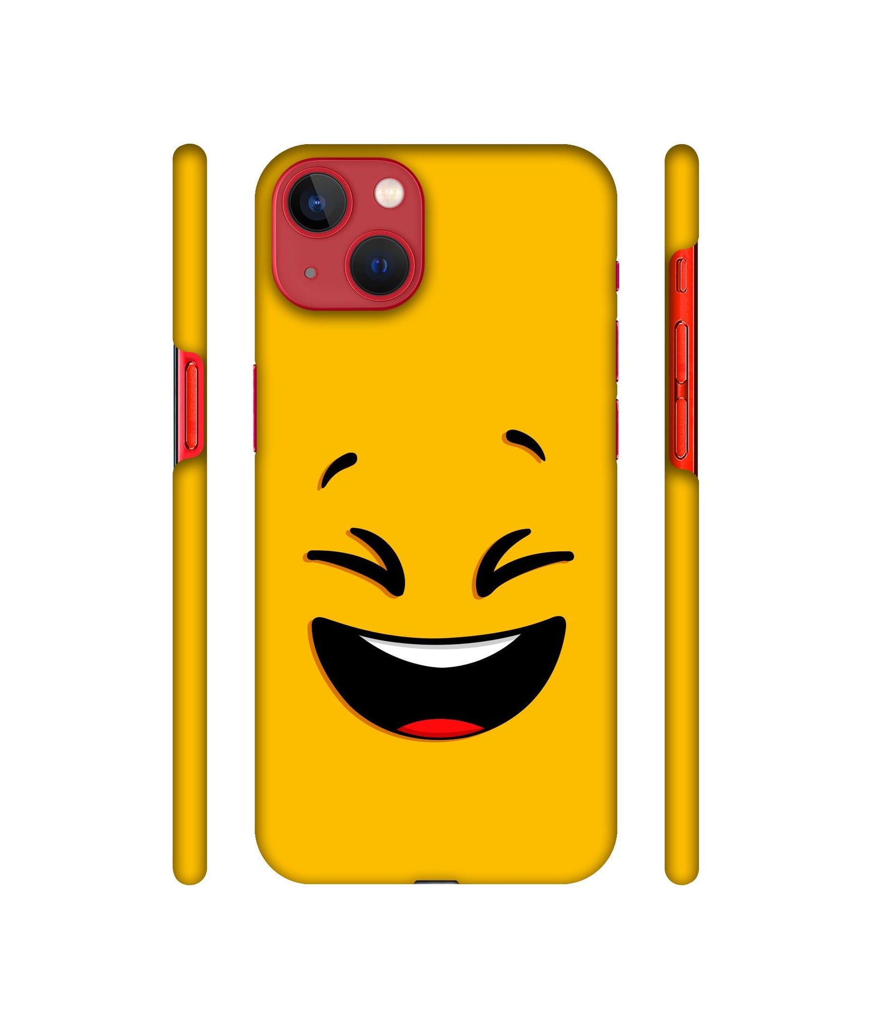 Smile Face Designer Hard Back Cover for Apple iPhone 13