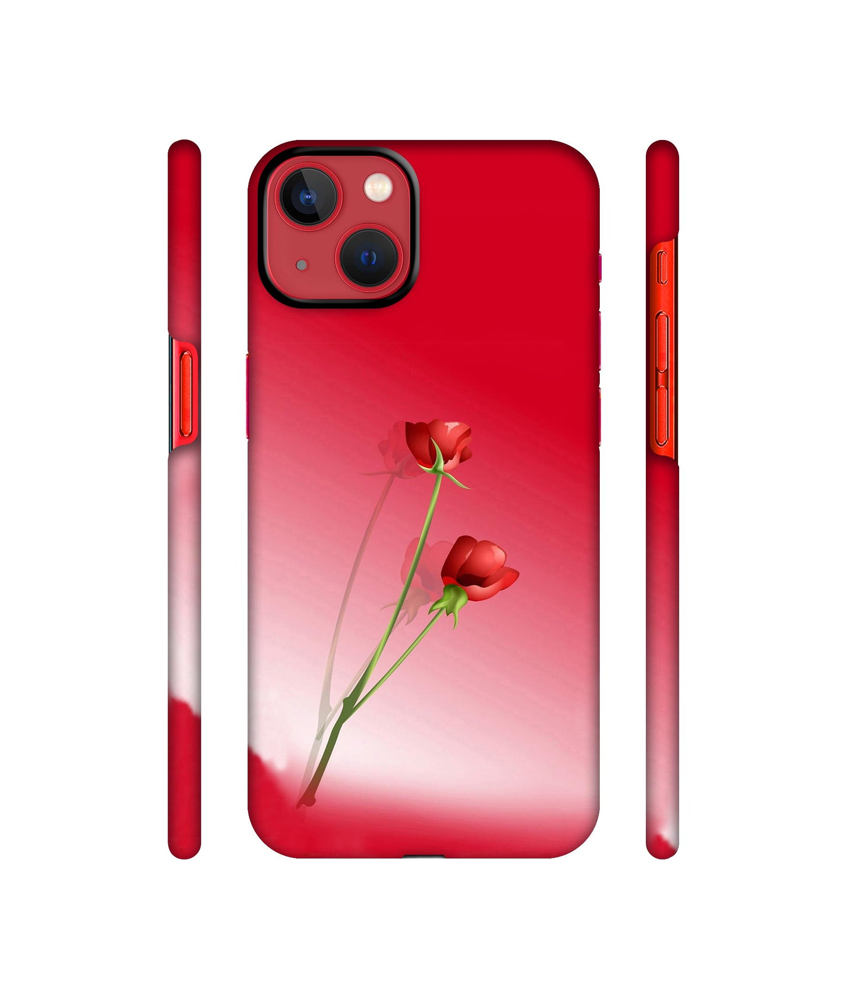 Red Roses Designer Hard Back Cover for Apple iPhone 13