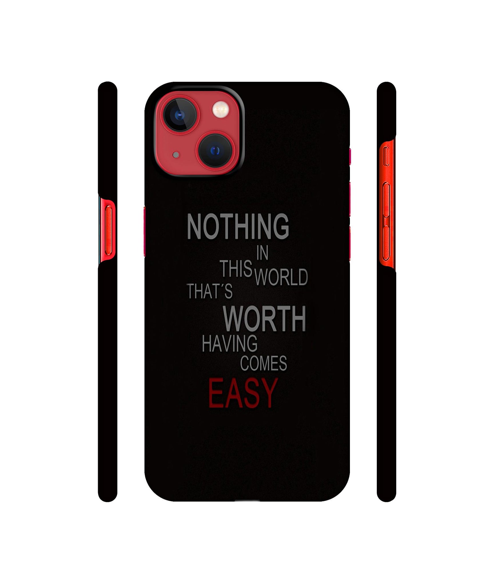 Life Quotes Designer Hard Back Cover for Apple iPhone 13