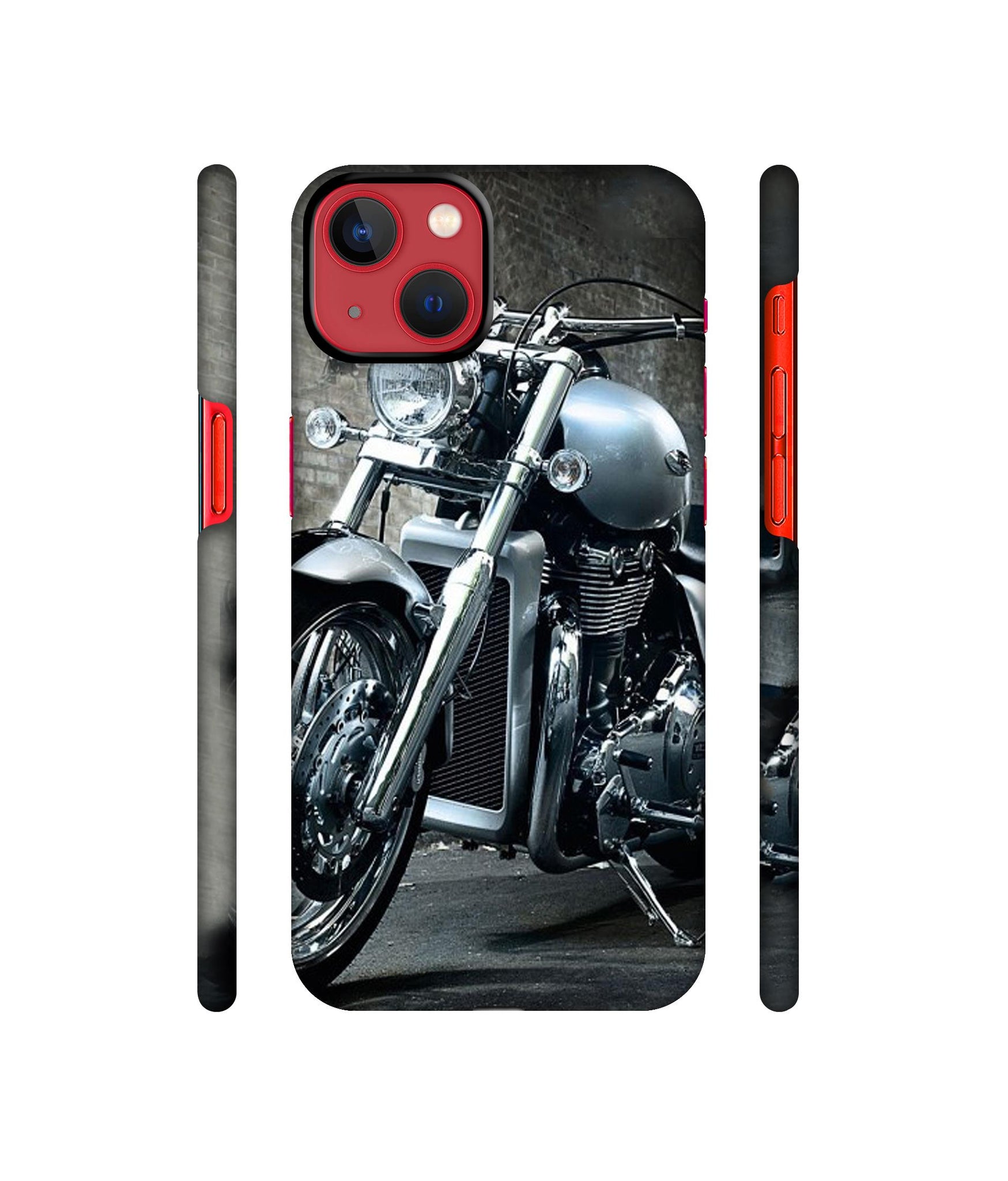 Motorcycle Designer Hard Back Cover for Apple iPhone 13