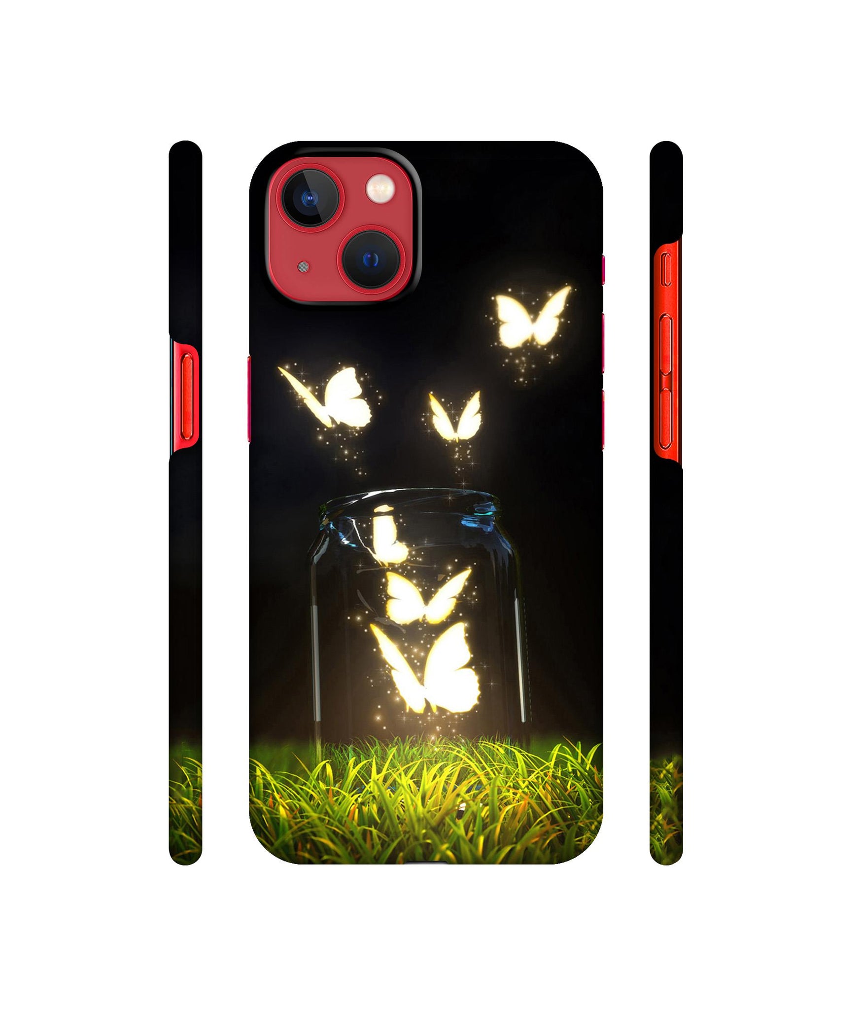 Butterfly Designer Hard Back Cover for Apple iPhone 13