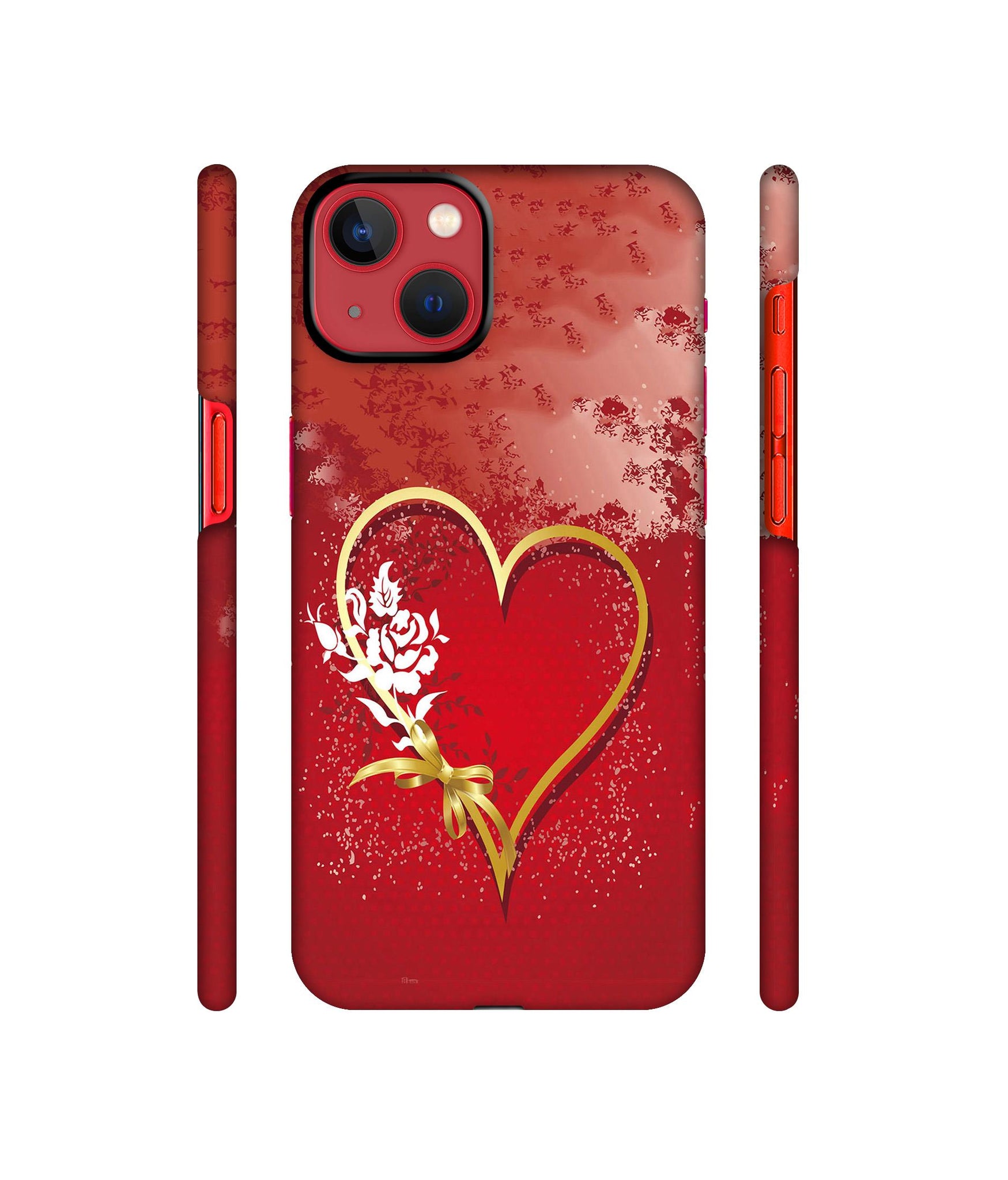 Love Rose Designer Hard Back Cover for Apple iPhone 13