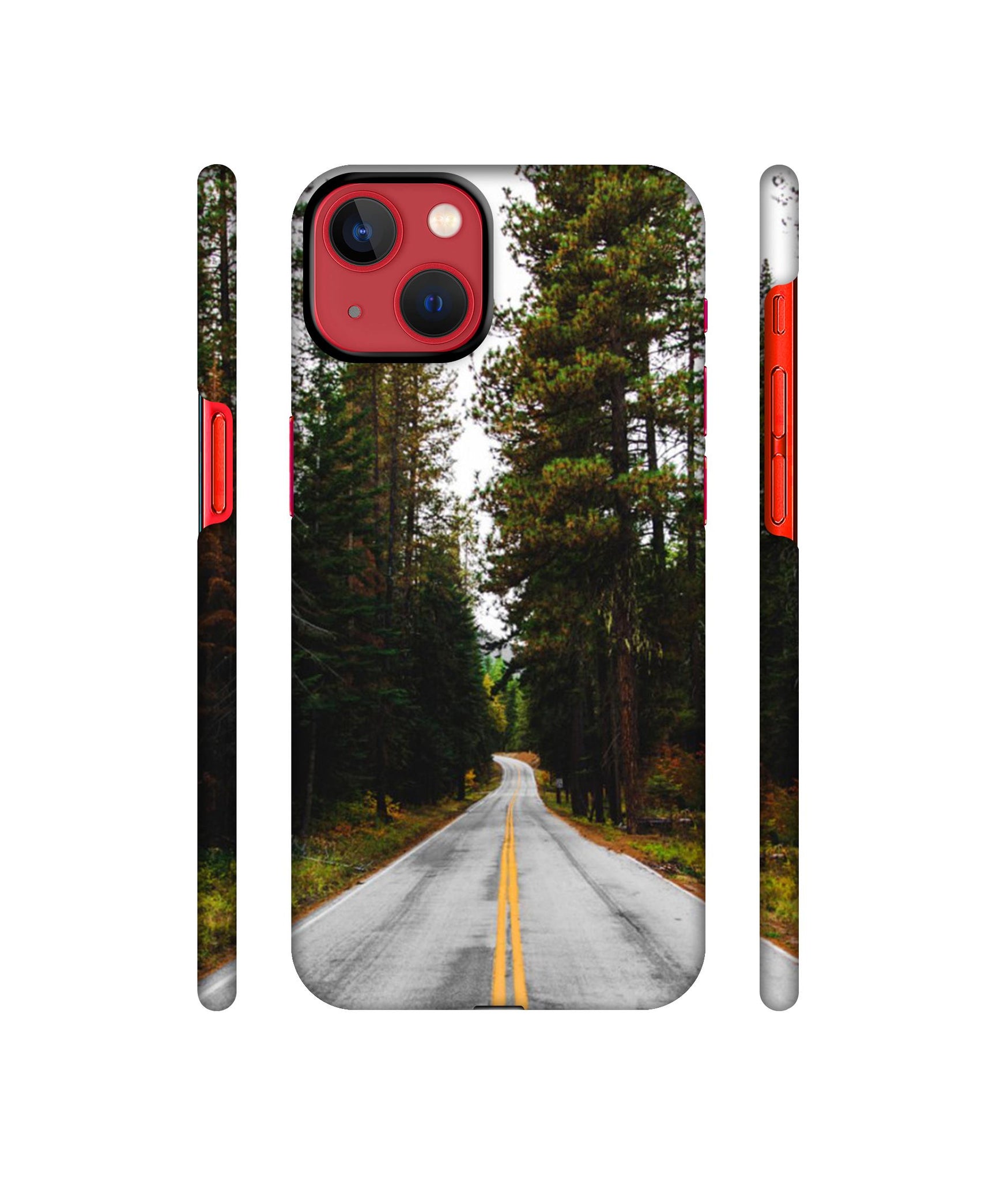 Road Photo Designer Hard Back Cover for Apple iPhone 13