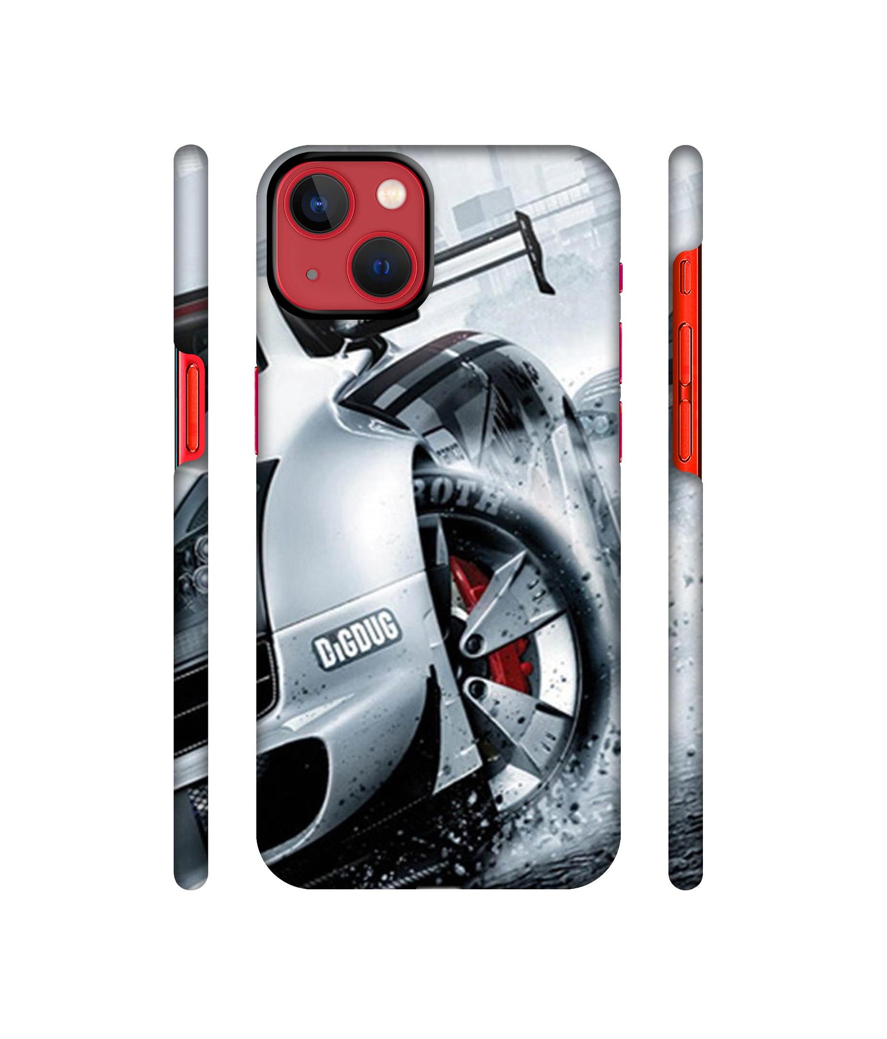 Drift Sport Print Designer Hard Back Cover for Apple iPhone 13