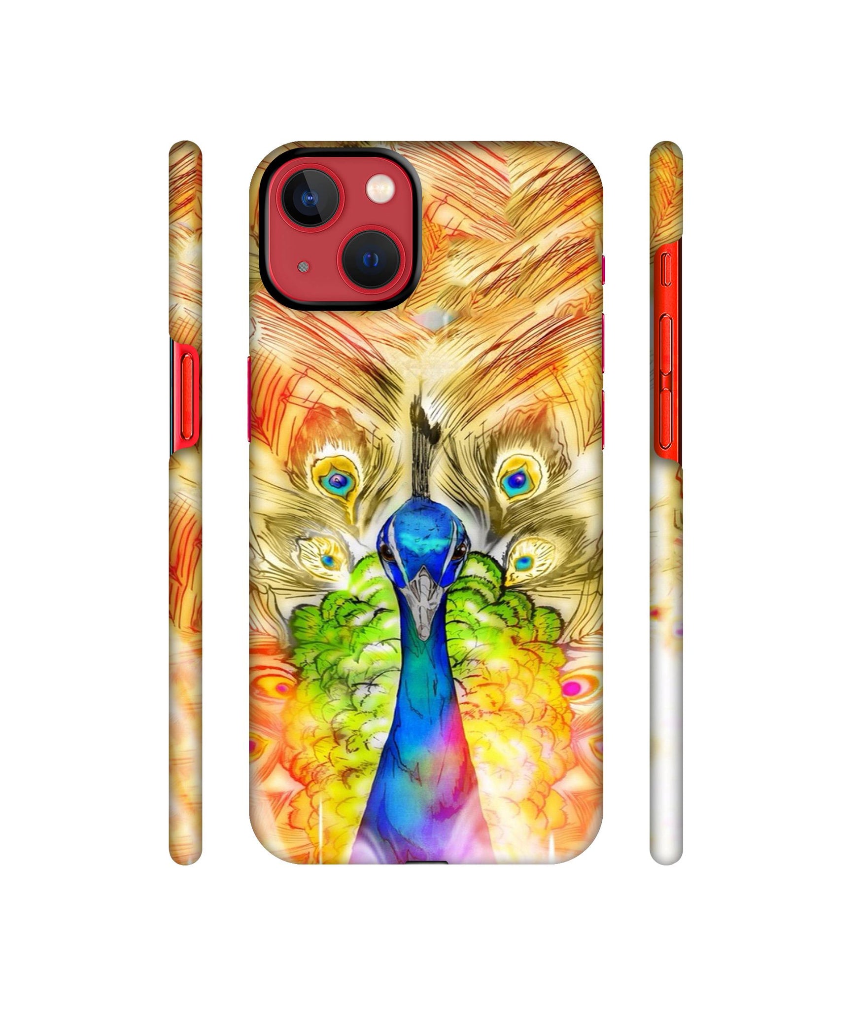 Colorful Joy Pattern Designer Hard Back Cover for Apple iPhone 13