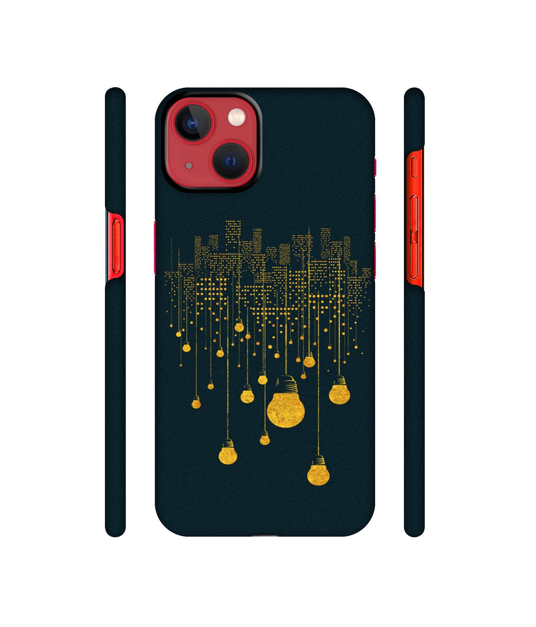 City Light Pattern Designer Hard Back Cover for Apple iPhone 13