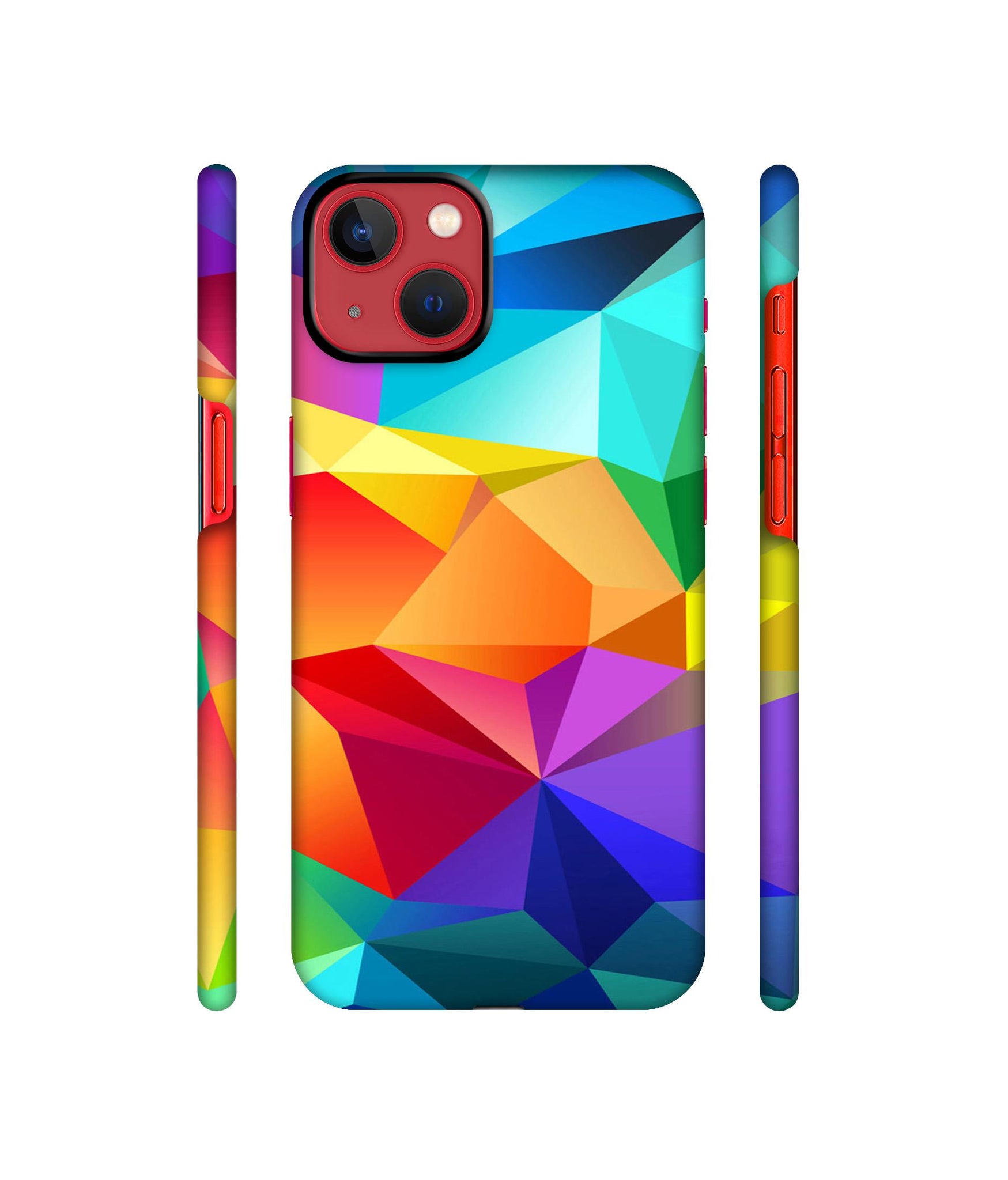 Colorful Pattern Designer Hard Back Cover for Apple iPhone 13