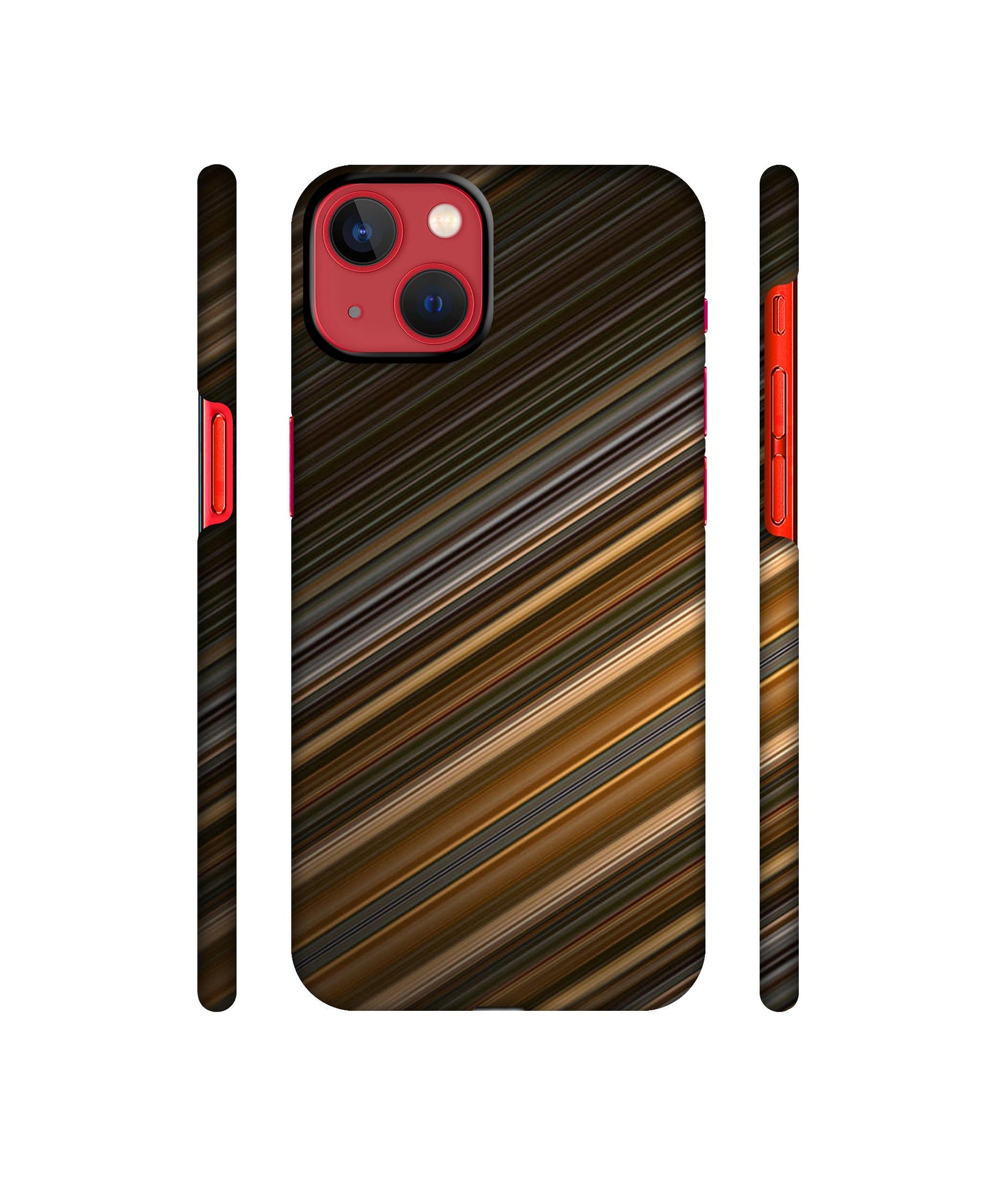 Stripes Designer Hard Back Cover for Apple iPhone 13