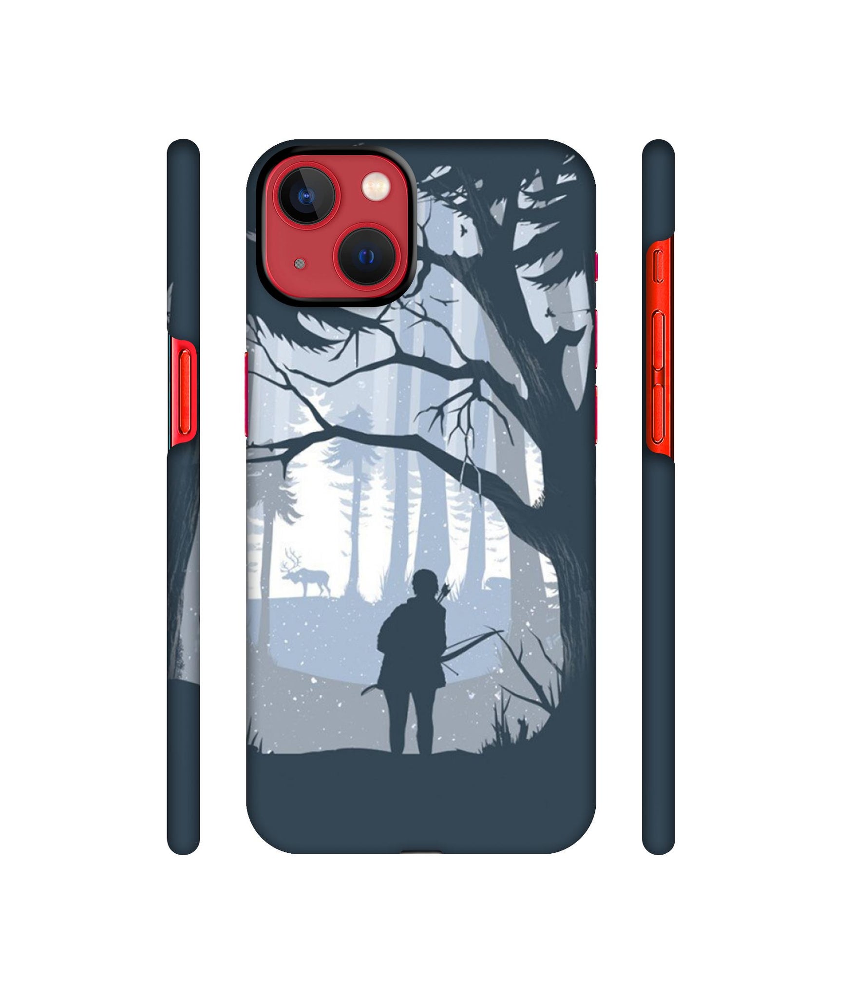 Hunter Designer Hard Back Cover for Apple iPhone 13