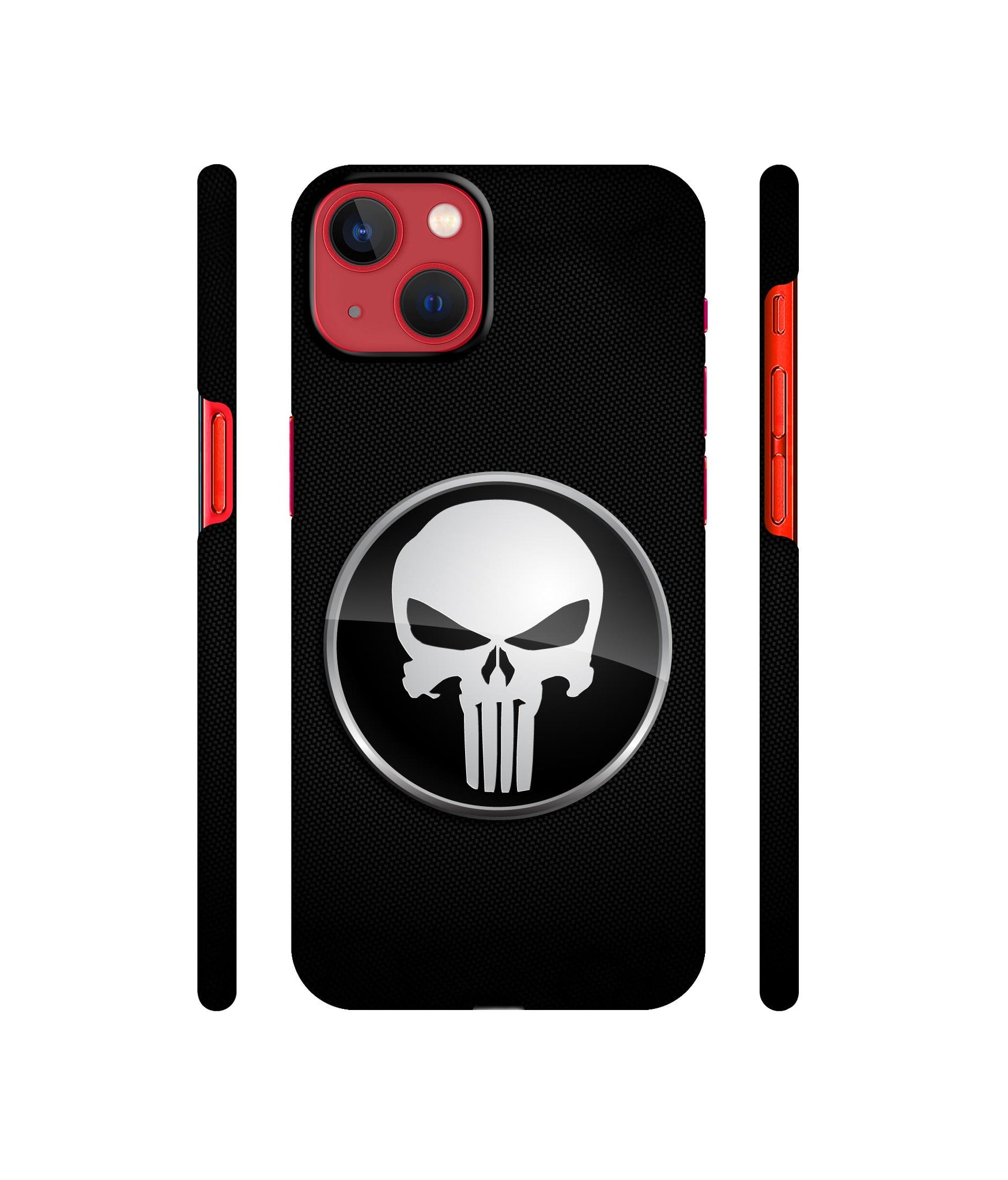 Skull Pattern Designer Hard Back Cover for Apple iPhone 13