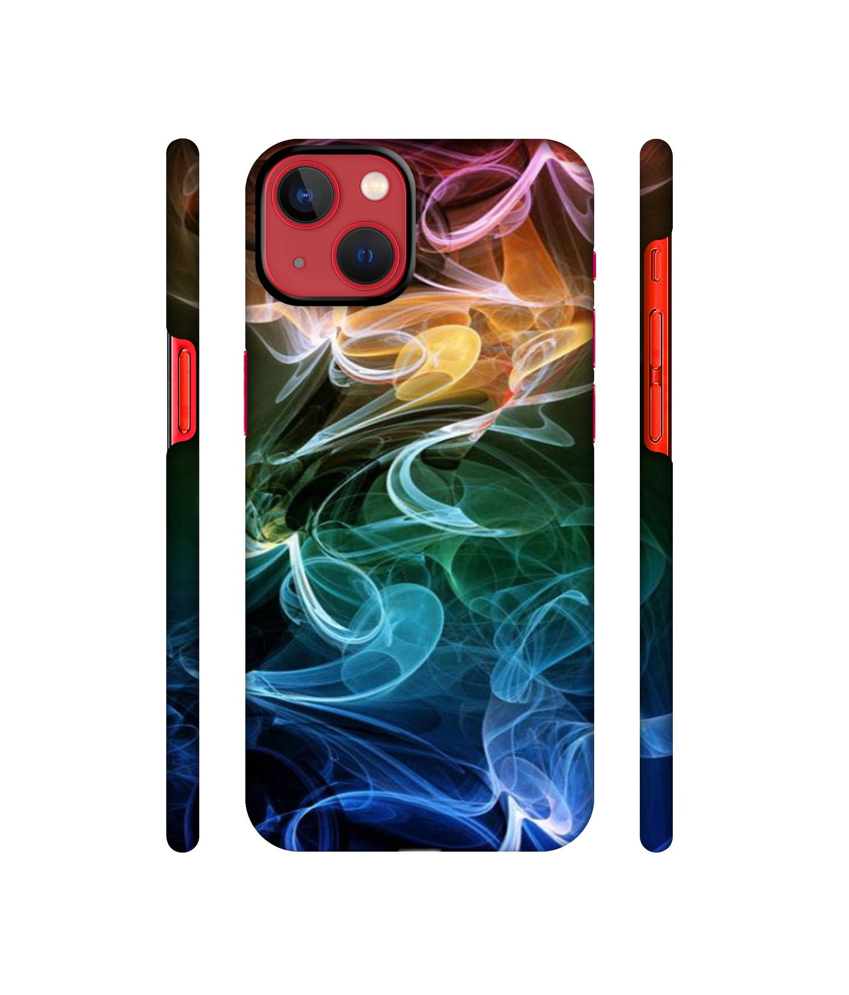 Smoky Pattern Designer Hard Back Cover for Apple iPhone 13