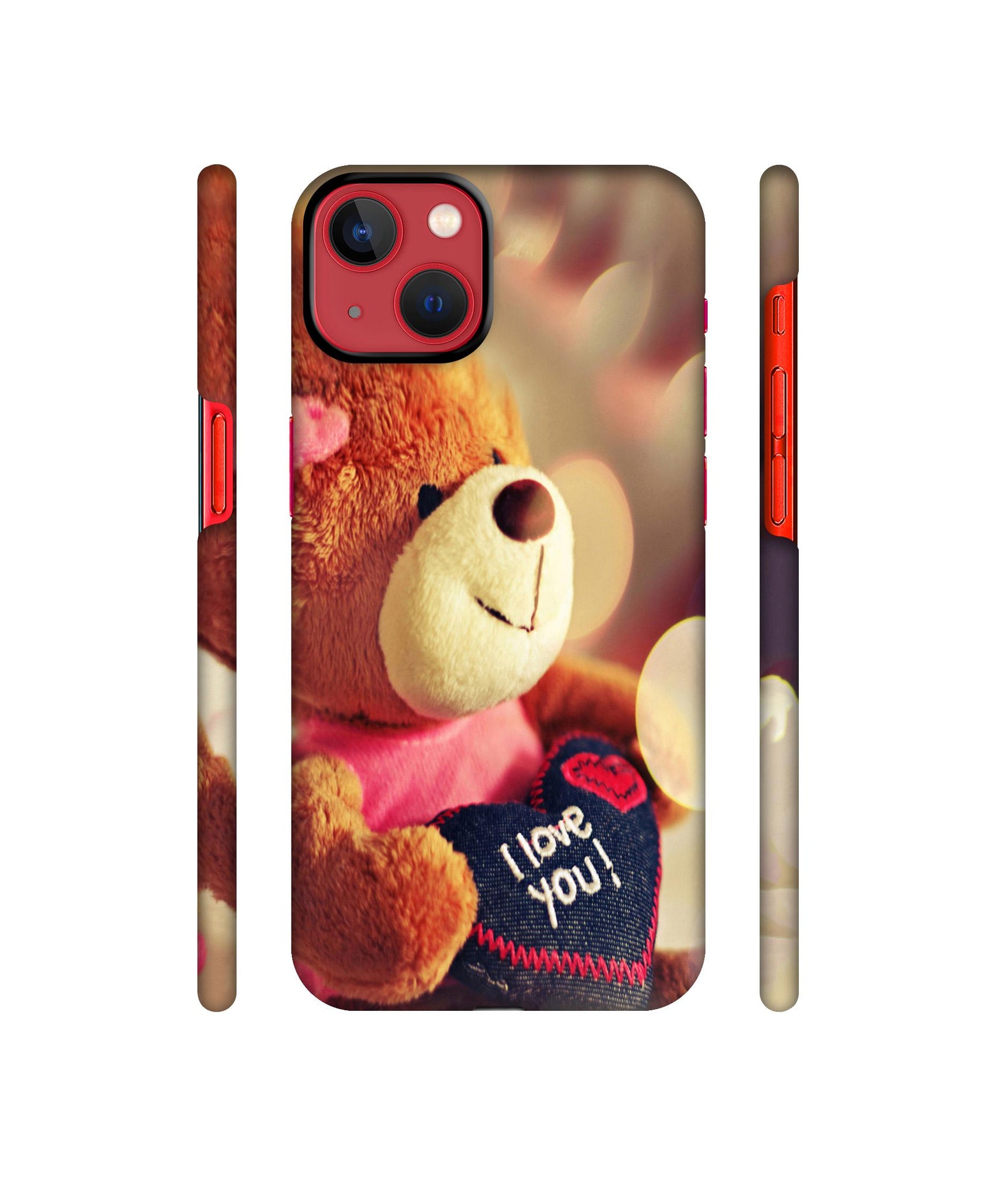 Teddy Bear Designer Hard Back Cover for Apple iPhone 13