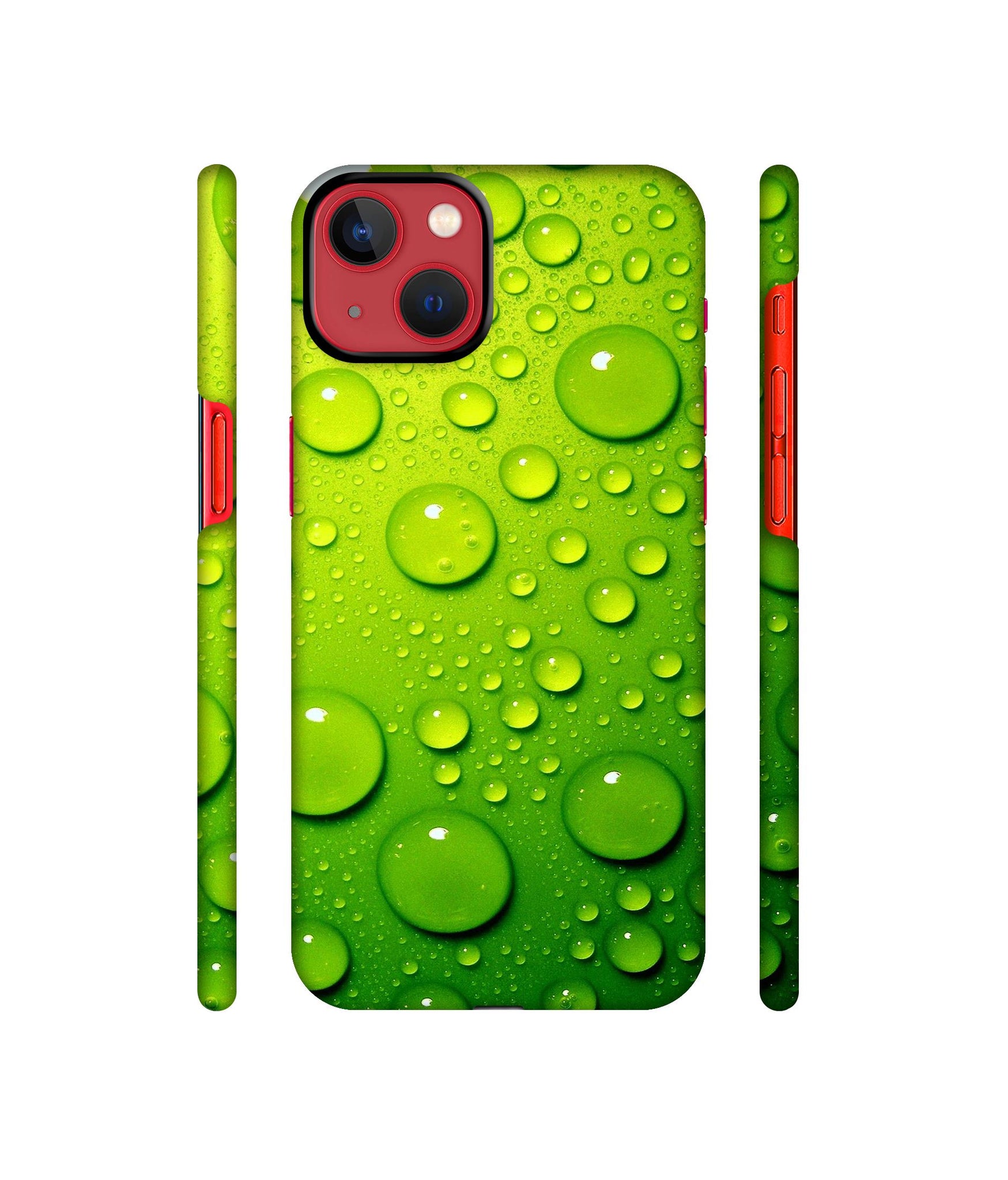 Green Bubbles Designer Hard Back Cover for Apple iPhone 13