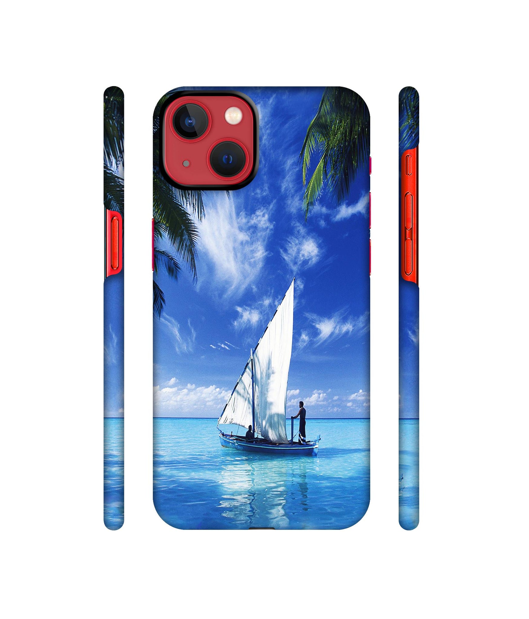 Indian Ocean Designer Hard Back Cover for Apple iPhone 13