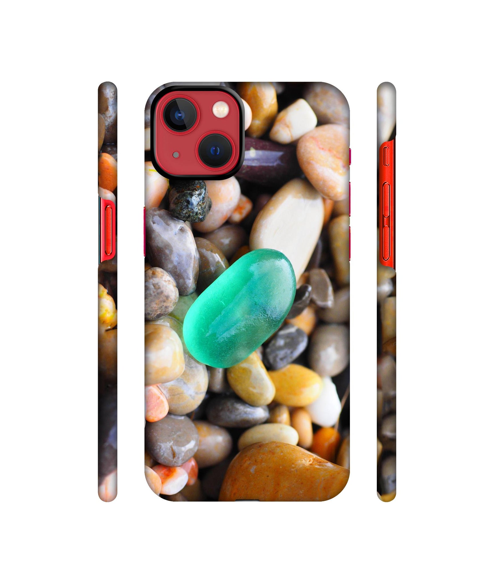 Sea Stones Designer Hard Back Cover for Apple iPhone 13