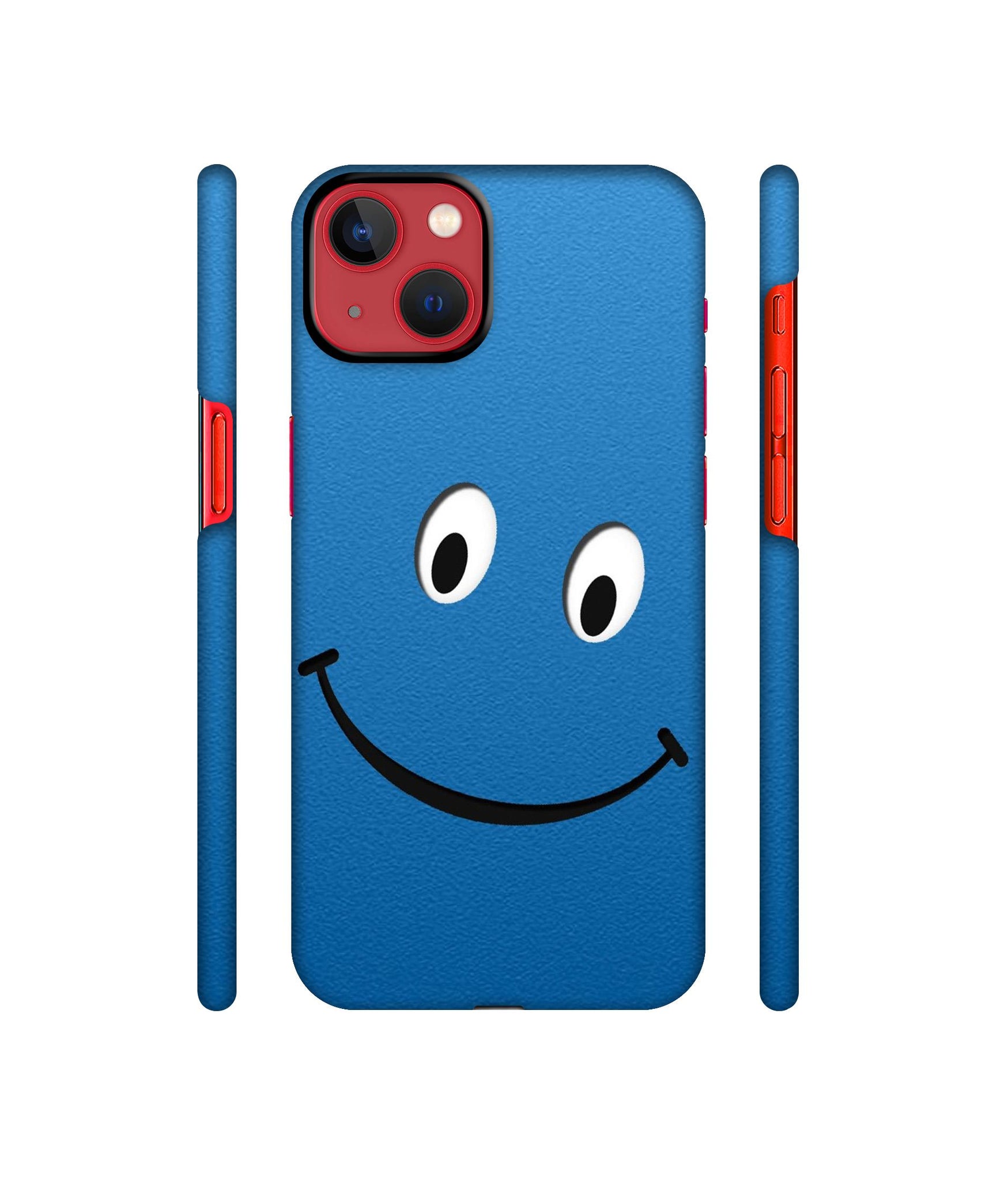 Smile Face Designer Hard Back Cover for Apple iPhone 13