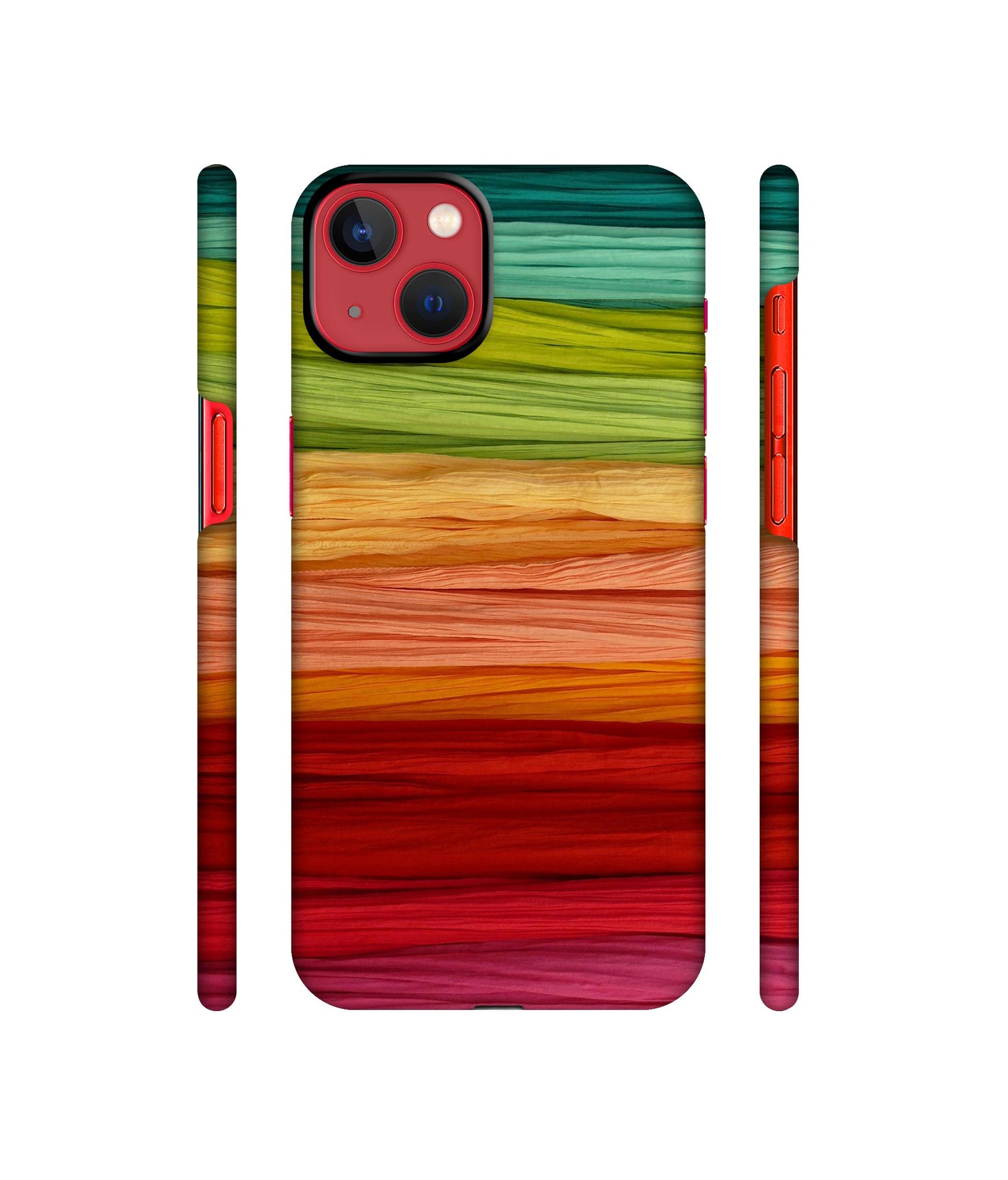 Colorful Thread Designer Hard Back Cover for Apple iPhone 13