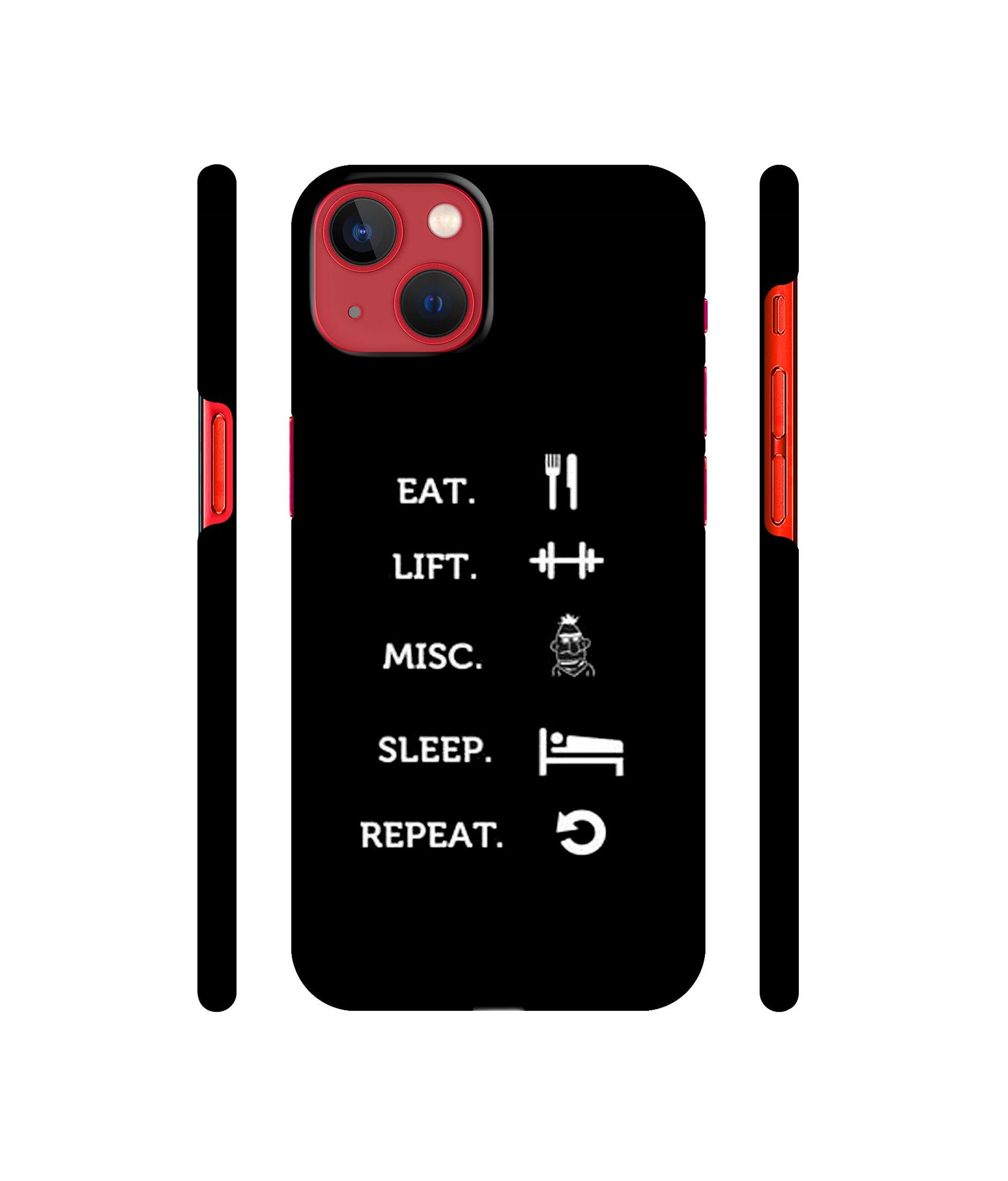 Life Tool Quote Designer Hard Back Cover for Apple iPhone 13