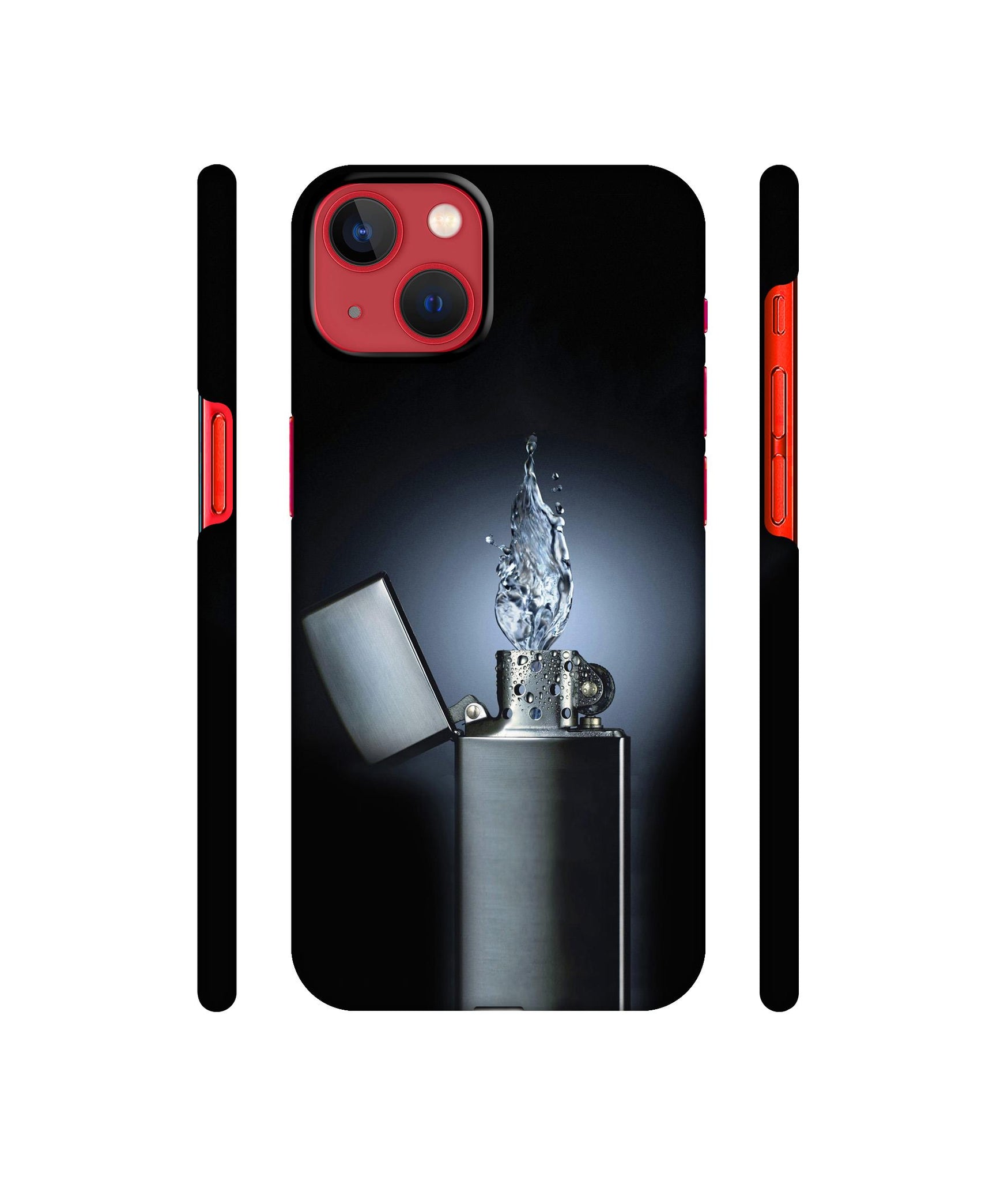 Water Lighter Designer Hard Back Cover for Apple iPhone 13