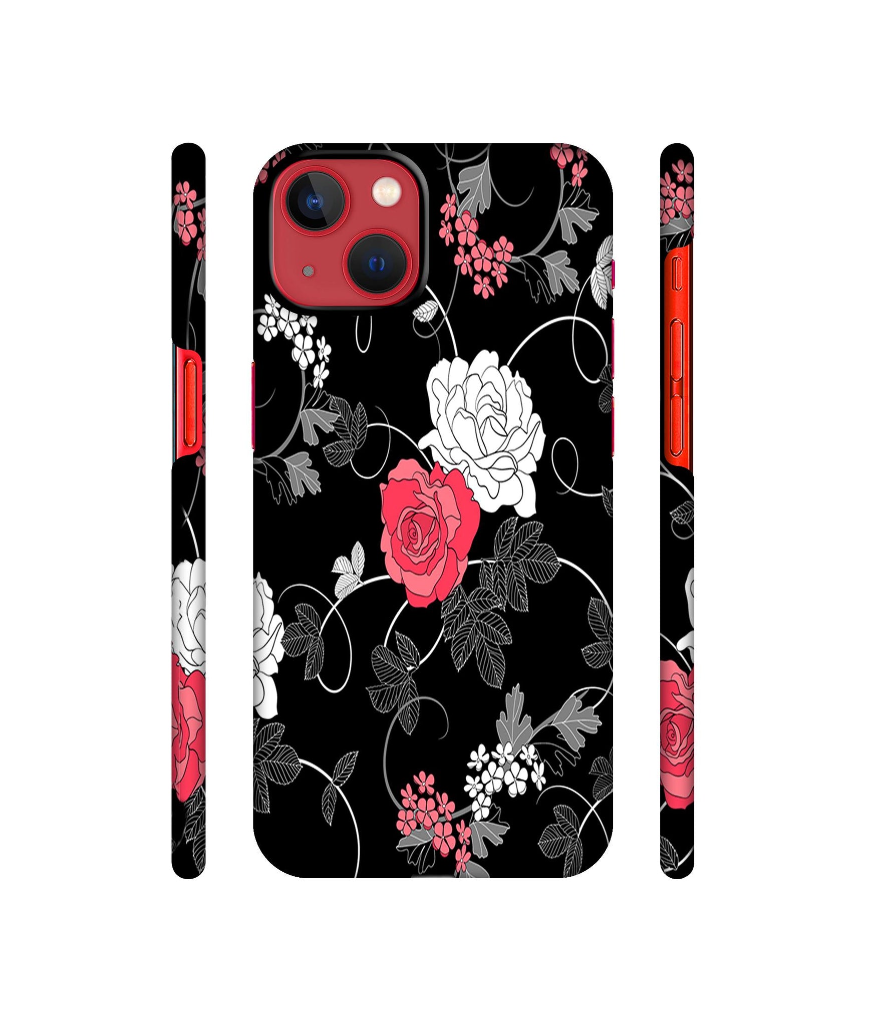 Roses Designer Hard Back Cover for Apple iPhone 13