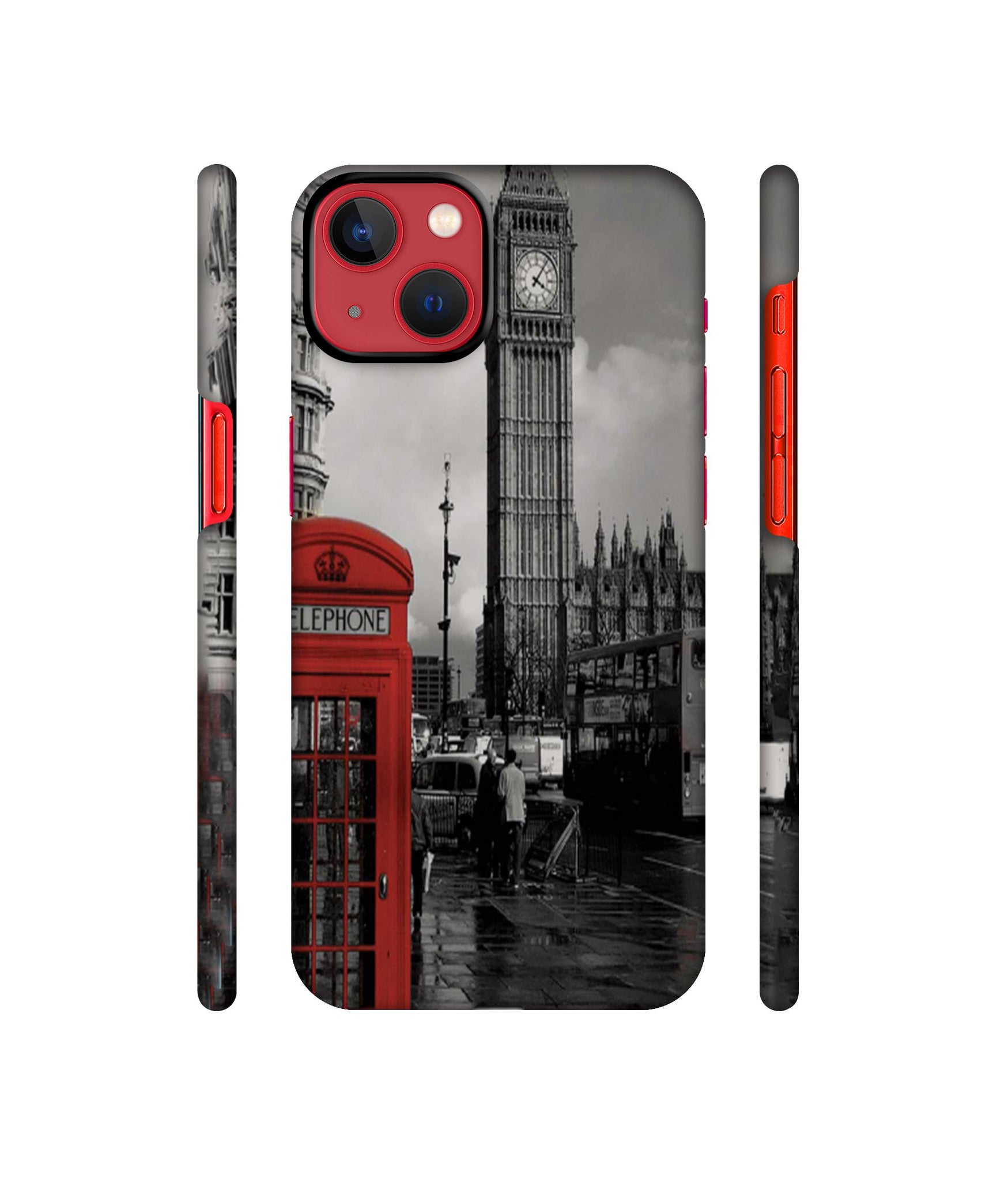 London Theme Designer Hard Back Cover for Apple iPhone 13