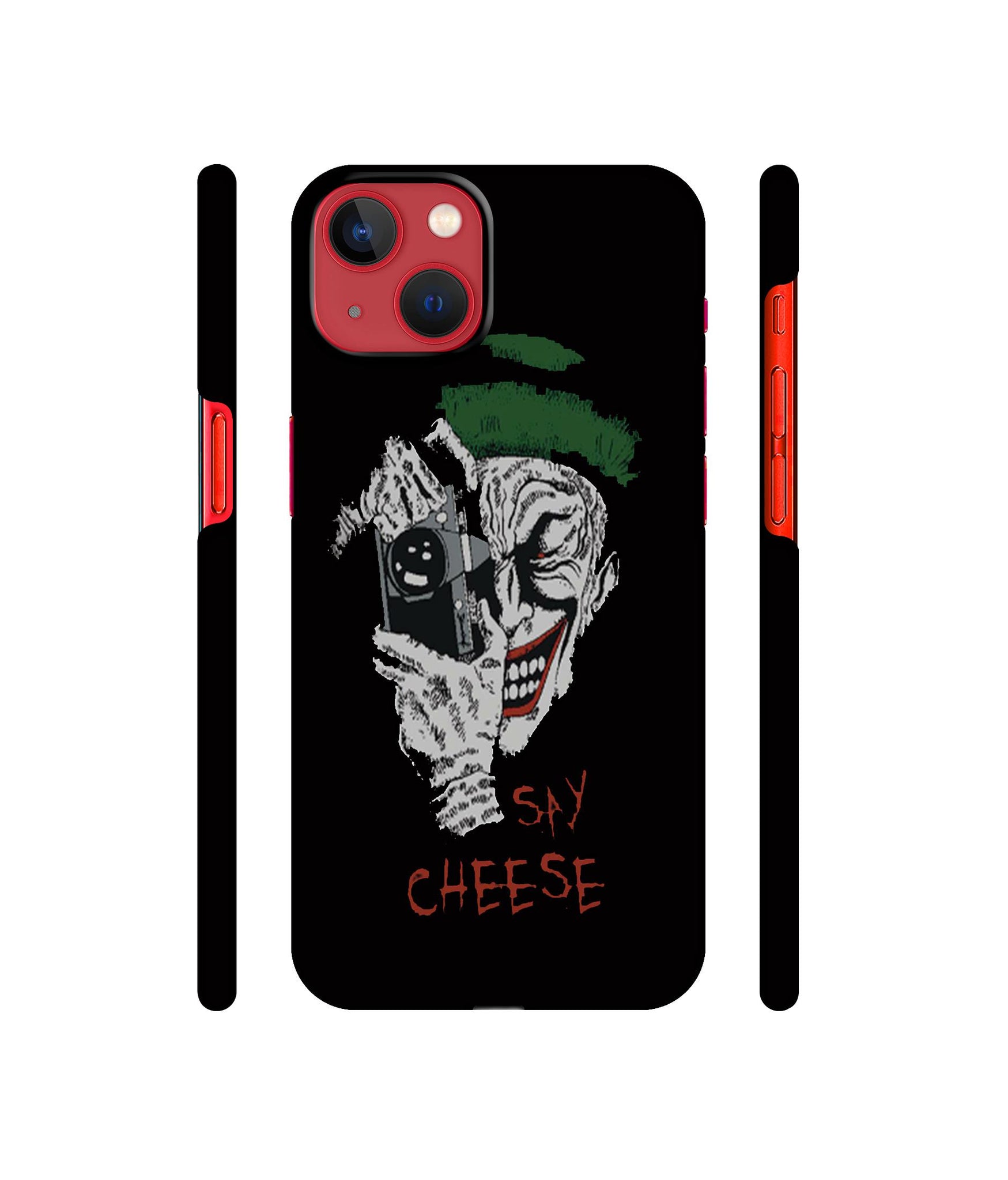 Joker Say Cheese Designer Hard Back Cover for Apple iPhone 13