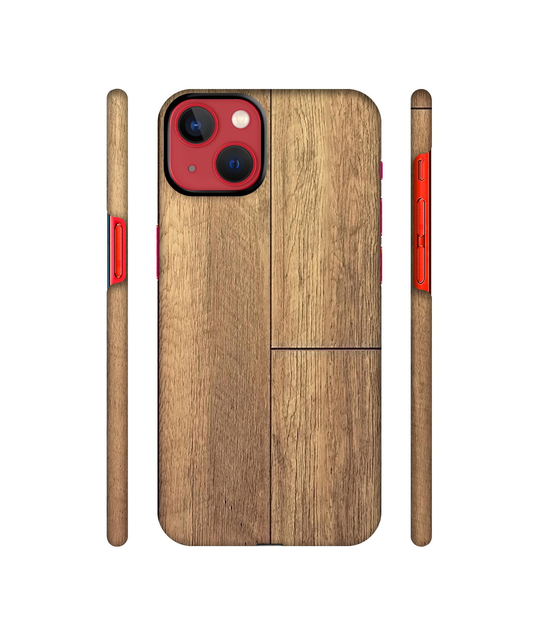 Wood Stretcher Designer Hard Back Cover for Apple iPhone 13