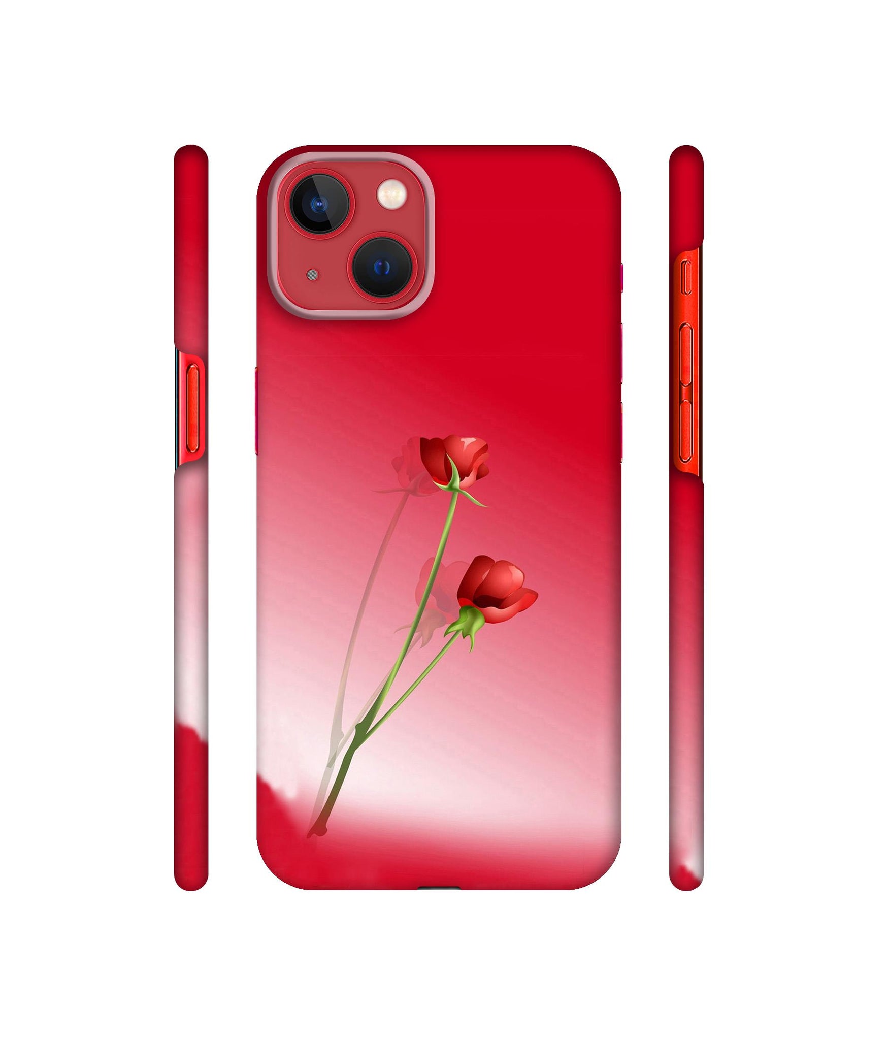 Red Roses Designer Hard Back Cover for Apple iPhone 13