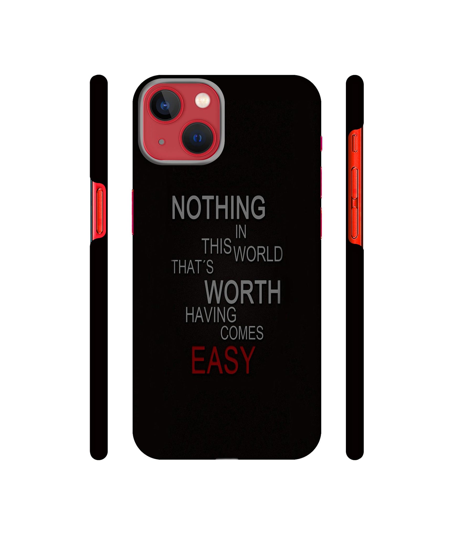 Life Quotes Designer Hard Back Cover for Apple iPhone 13