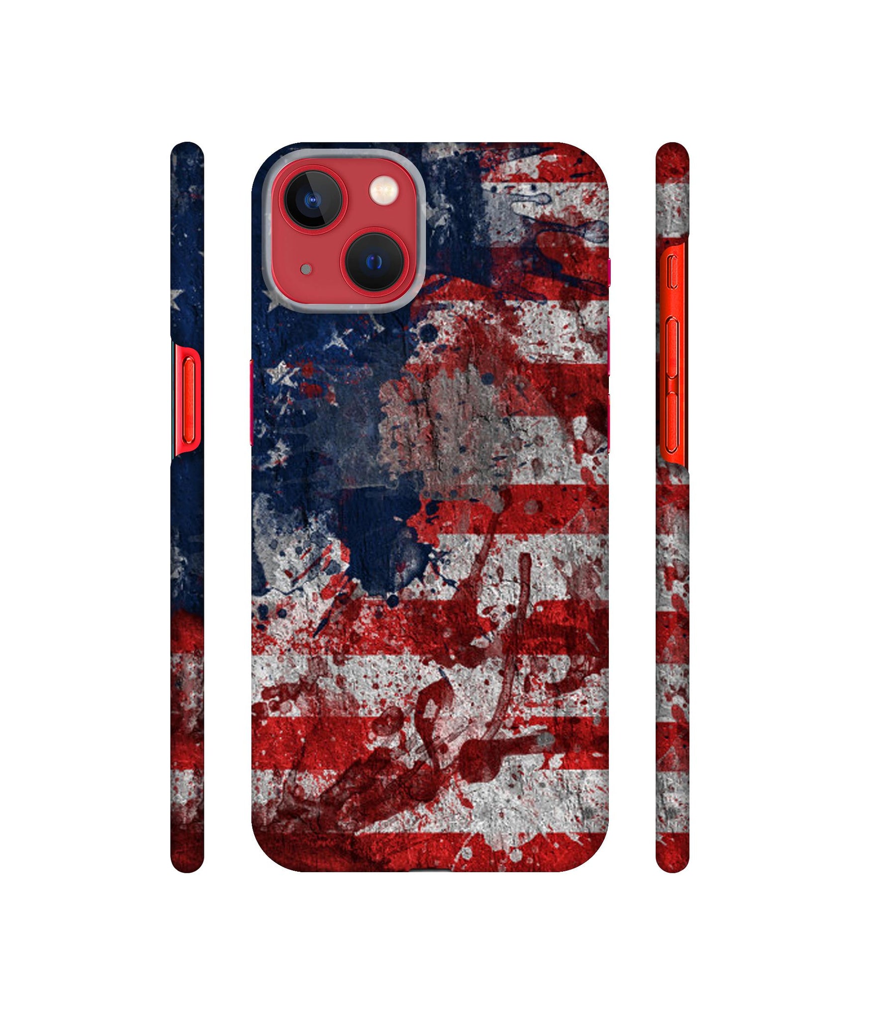 Painting American Designer Hard Back Cover for Apple iPhone 13