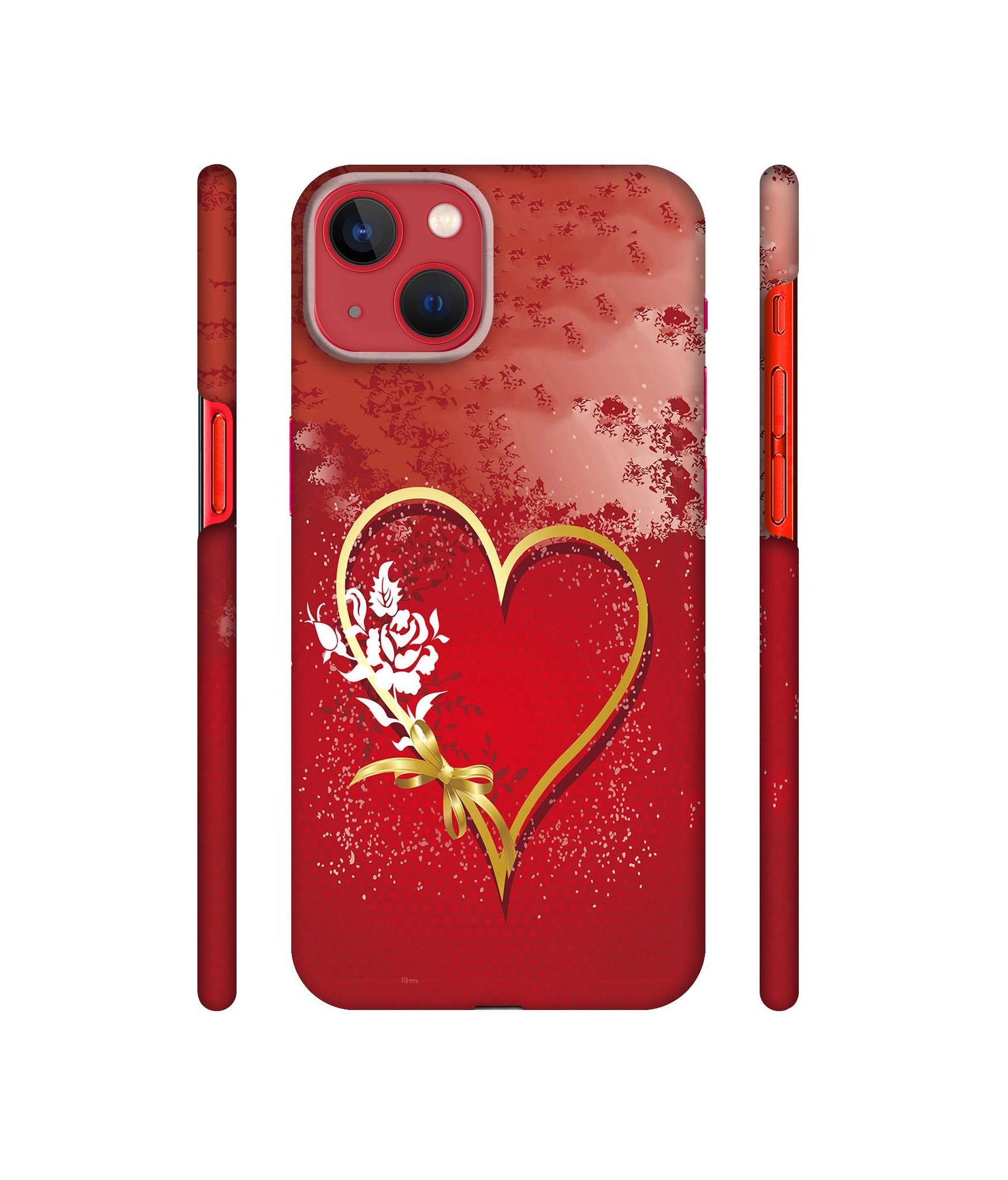 Love Rose Designer Hard Back Cover for Apple iPhone 13