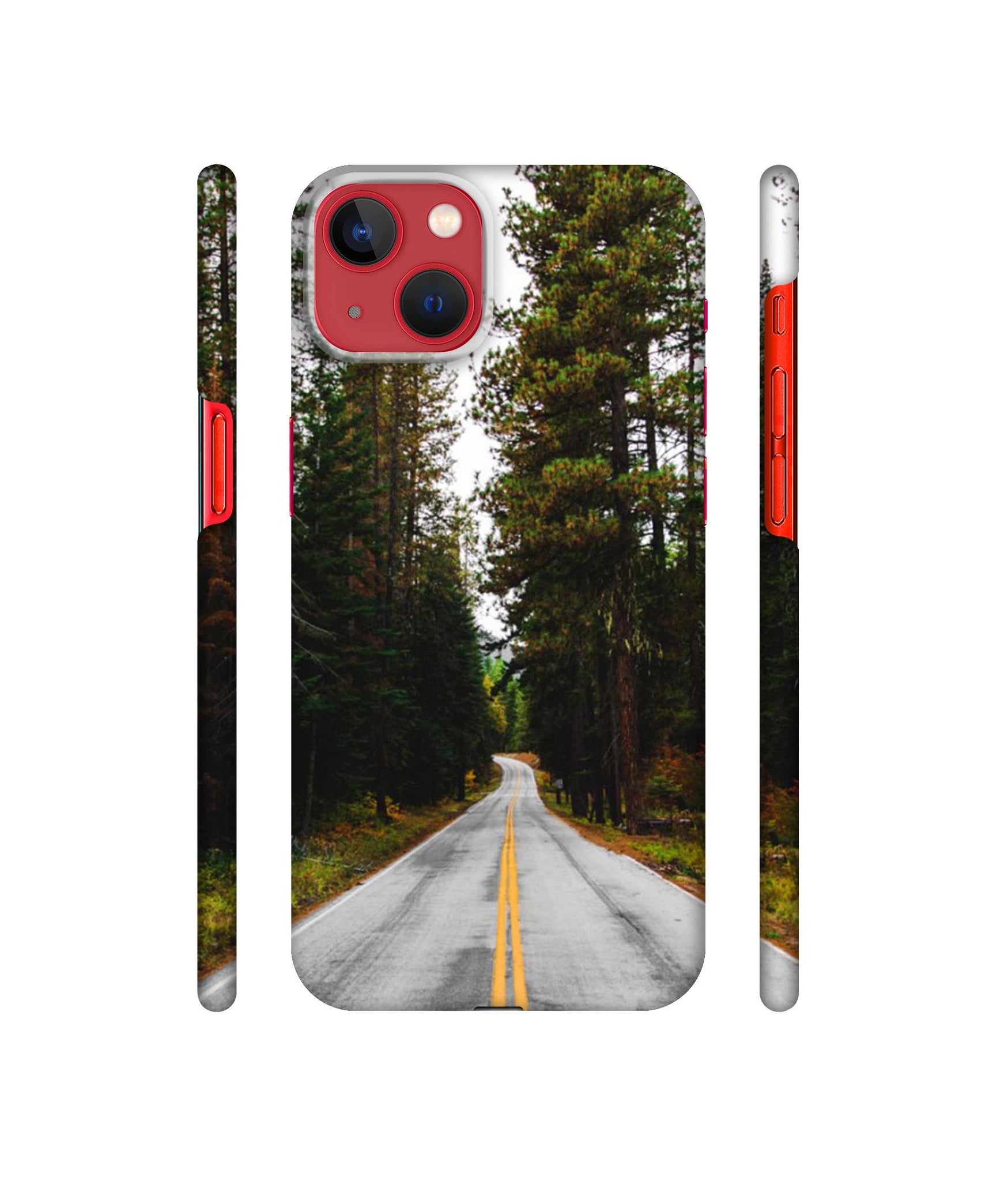 Road Photo Designer Hard Back Cover for Apple iPhone 13