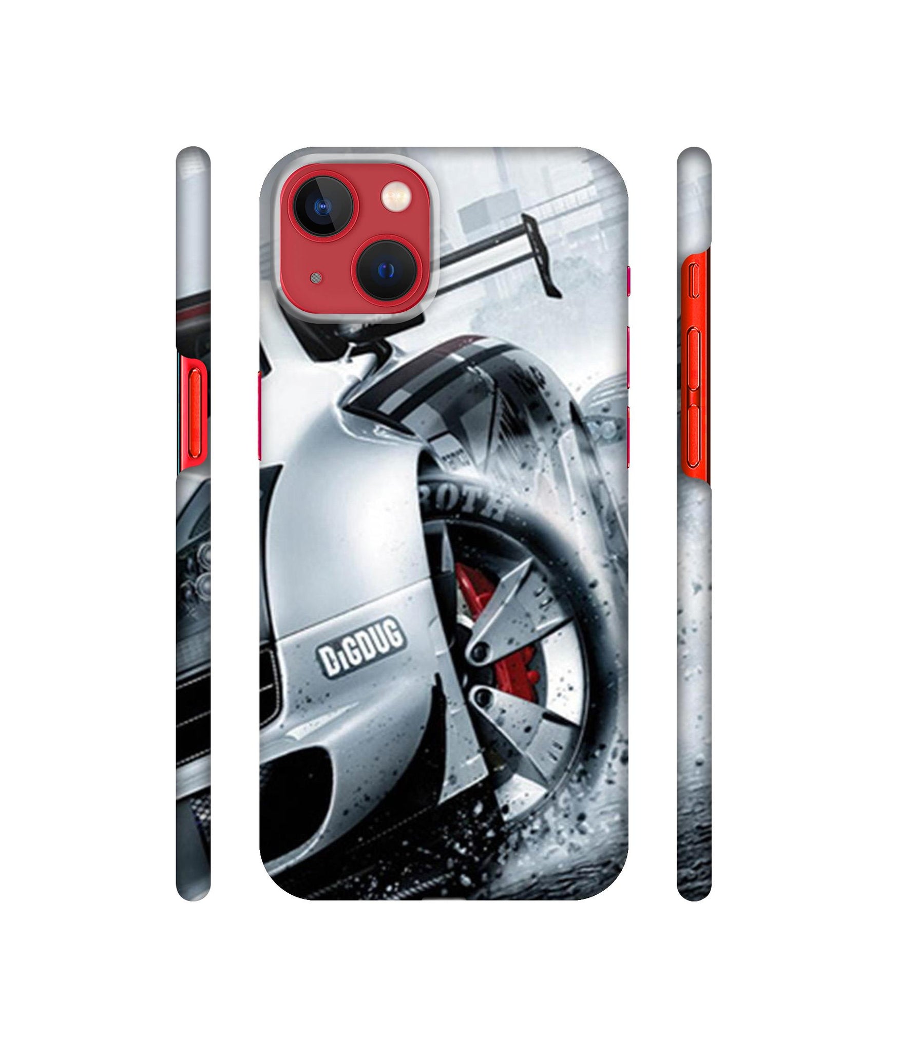 Drift Sport Print Designer Hard Back Cover for Apple iPhone 13