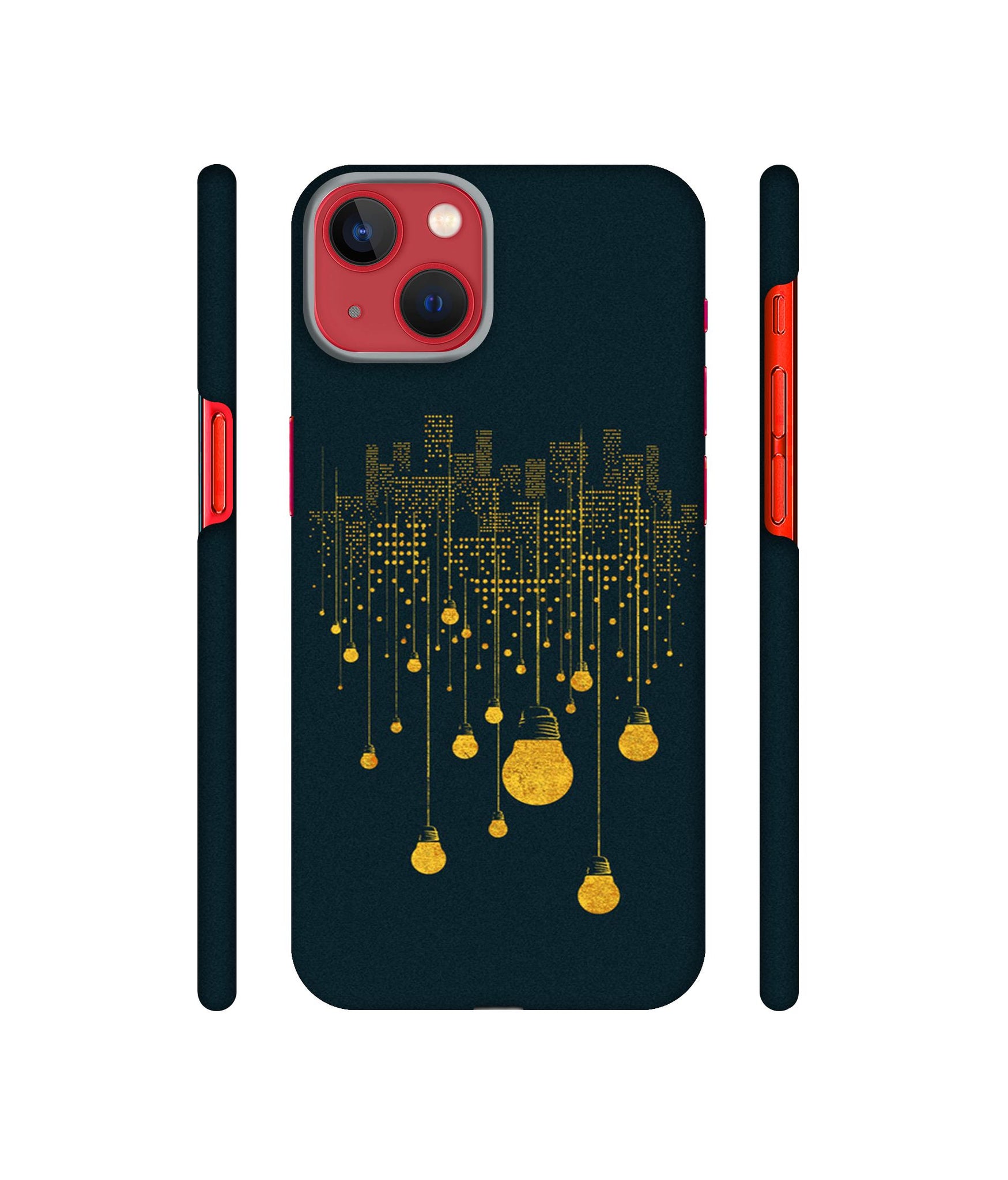 City Light Pattern Designer Hard Back Cover for Apple iPhone 13