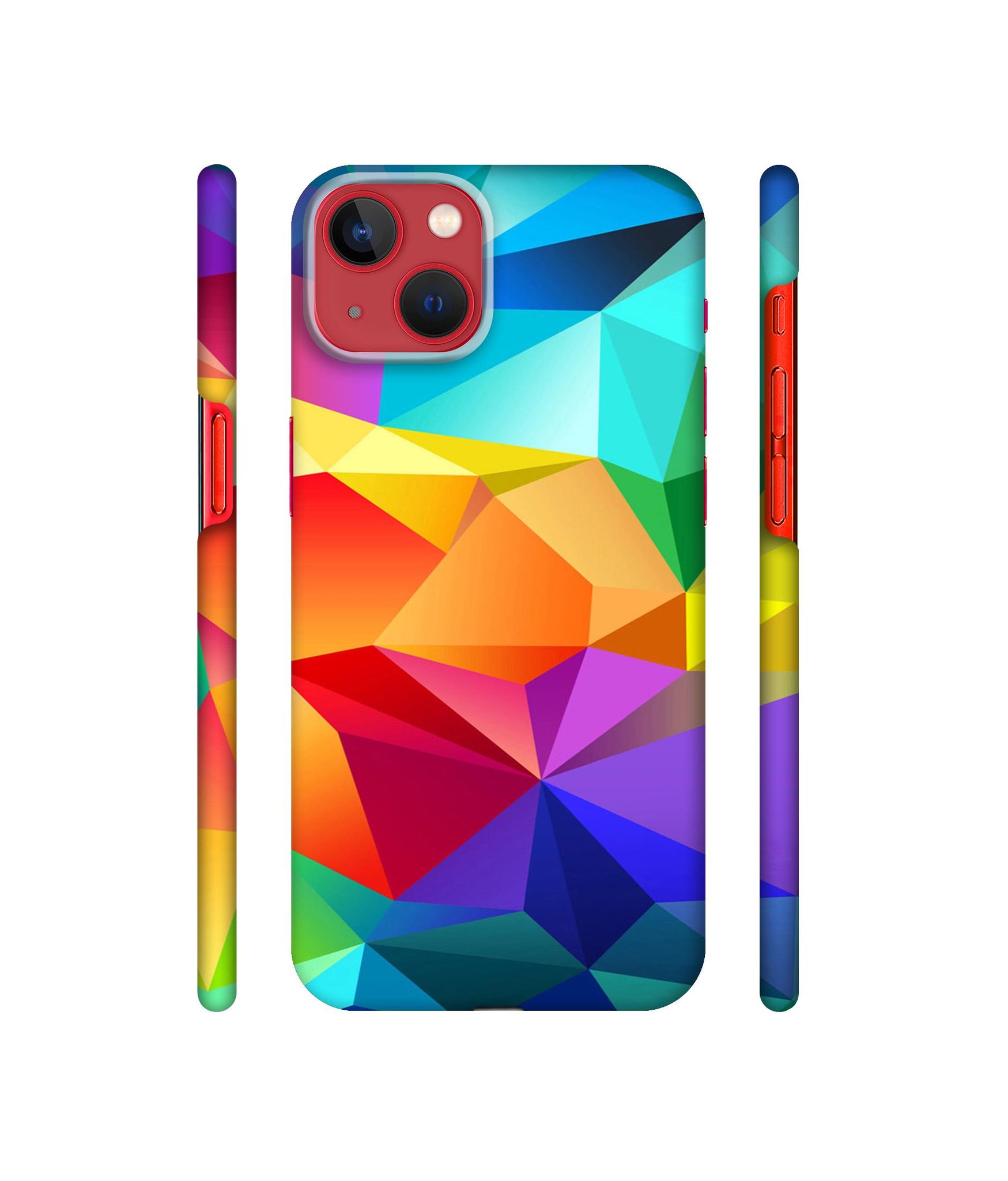 Colorful Pattern Designer Hard Back Cover for Apple iPhone 13