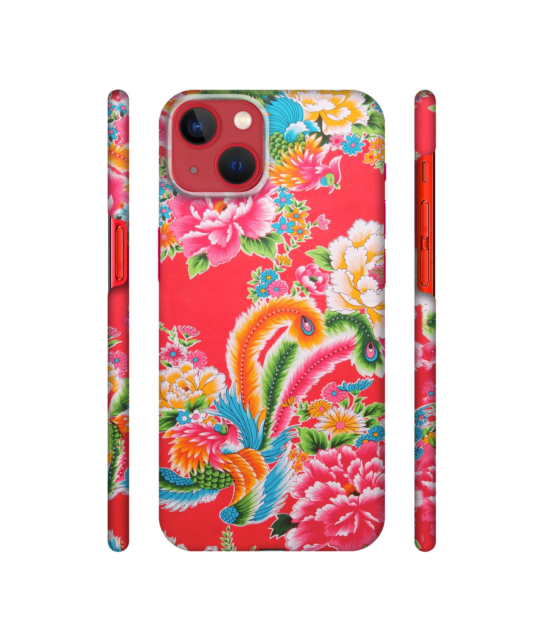 Cute Floral Pattern Print Designer Hard Back Cover for Apple iPhone 13